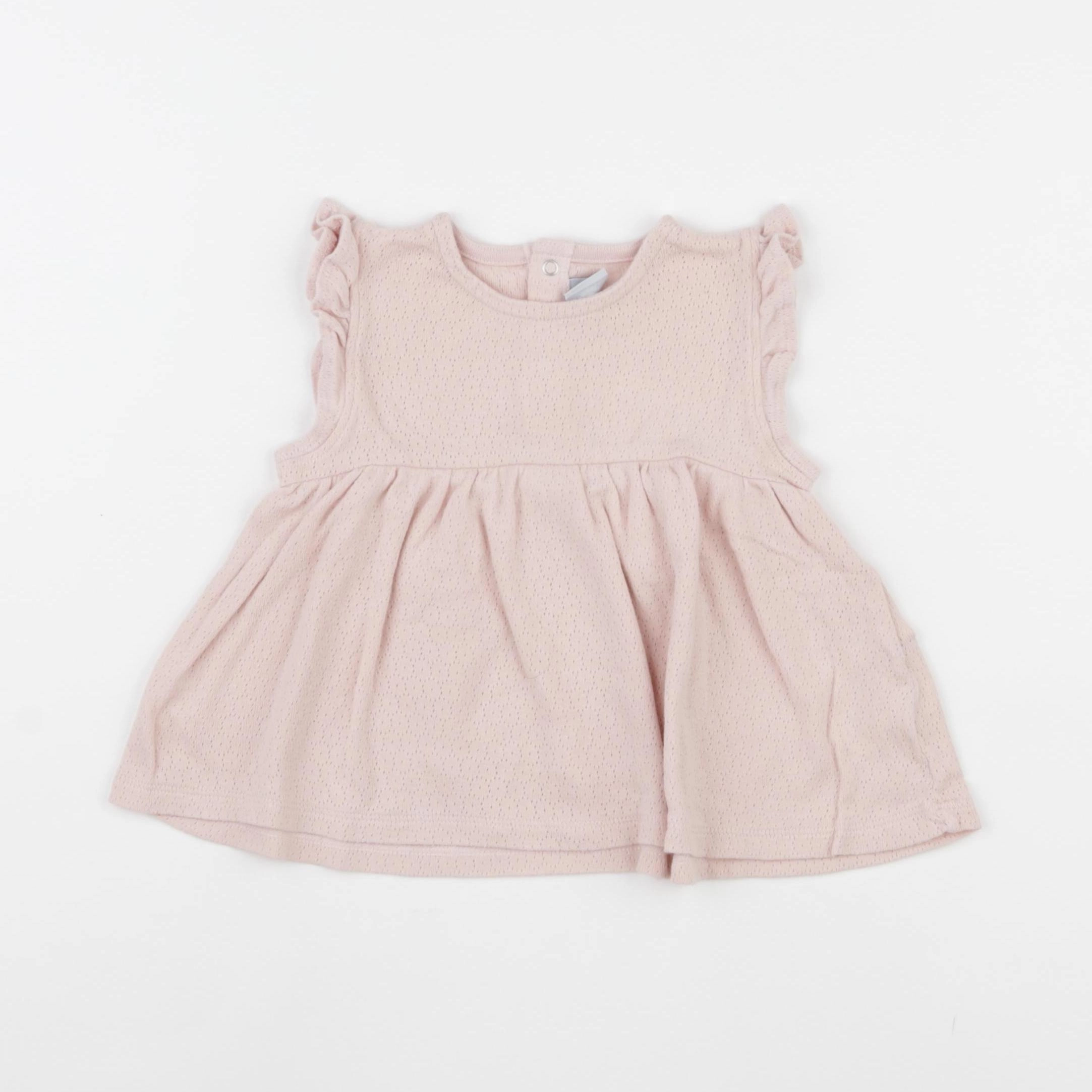 Petit Bateau - tee-shirt rose - 36 mois