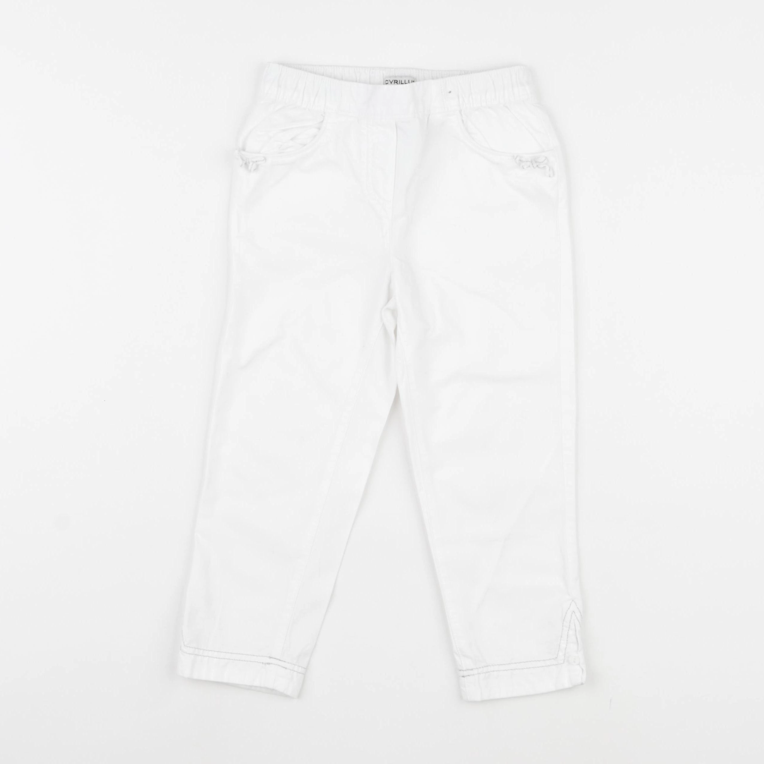 Cyrillus - pantalon blanc - 36 mois