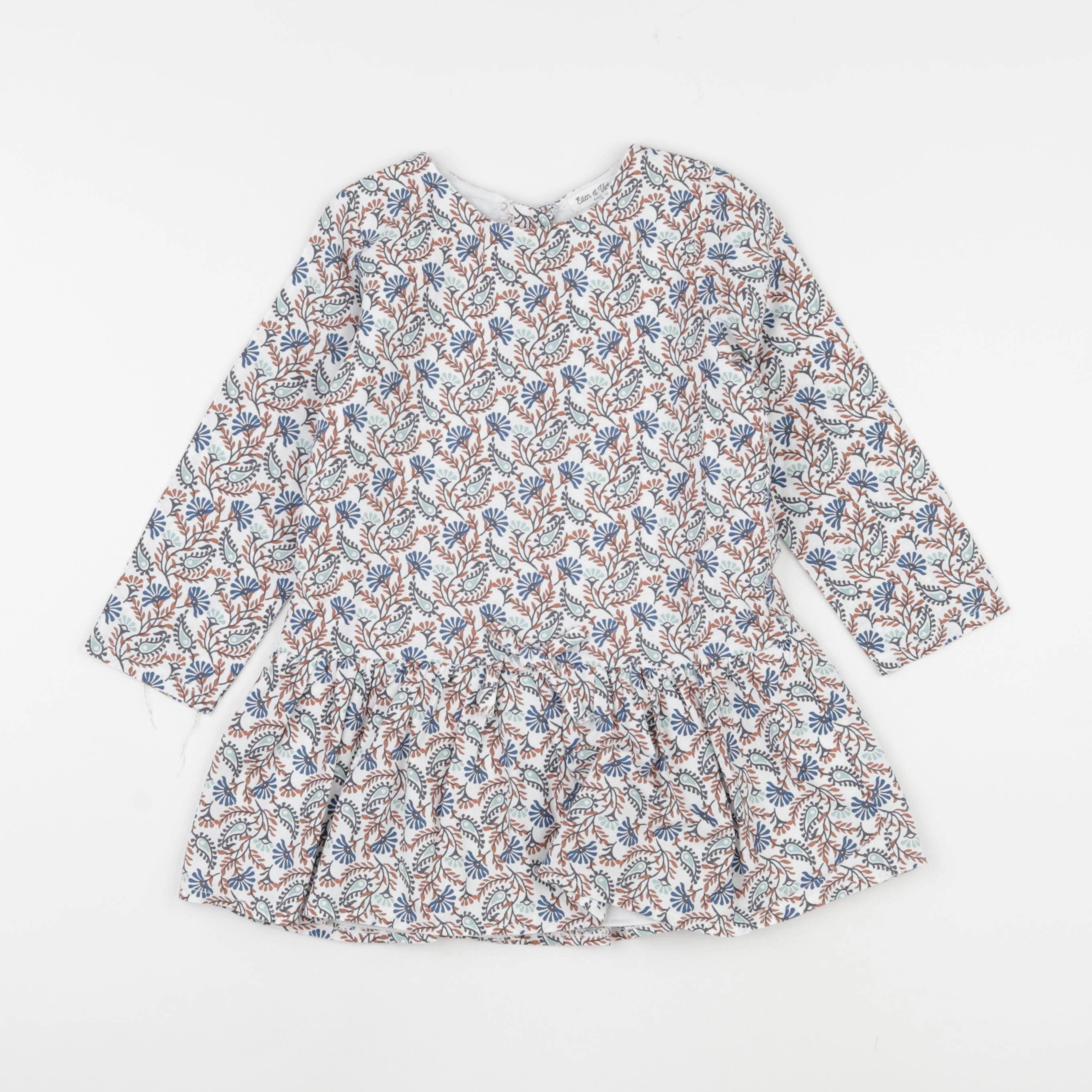 Eden & Victor - robe multicolore - 3 ans