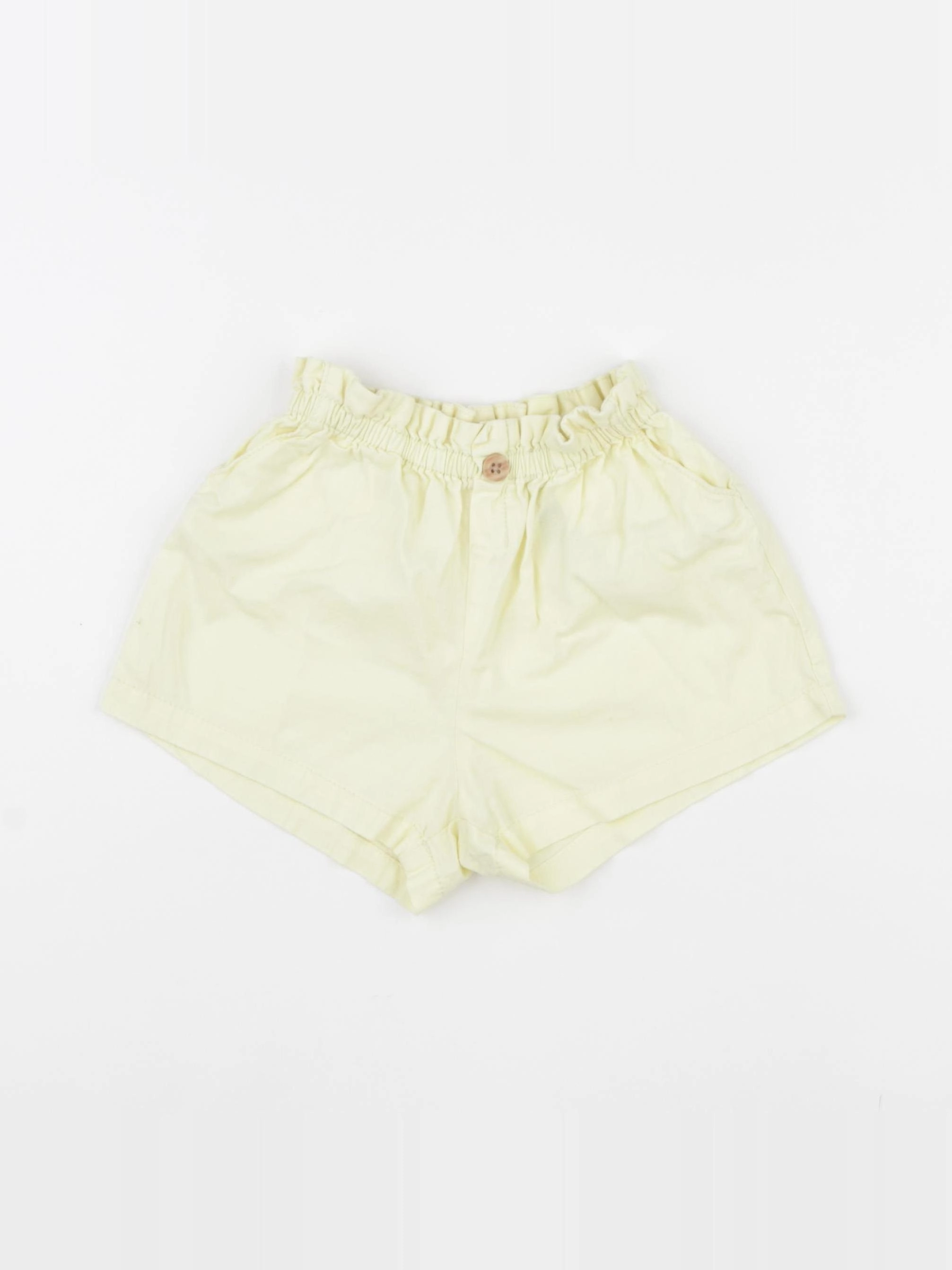 H&M - short jaune - 9/12 mois