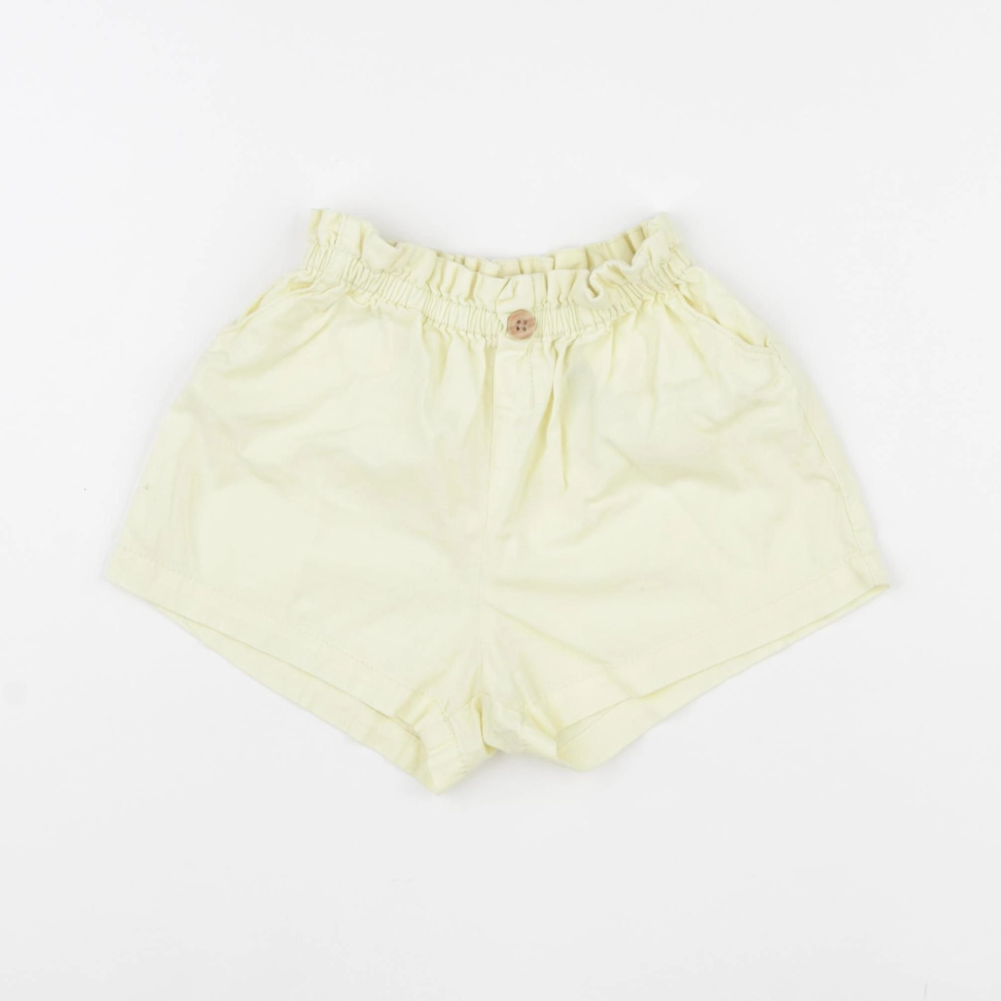 H&M - short jaune - 9/12 mois