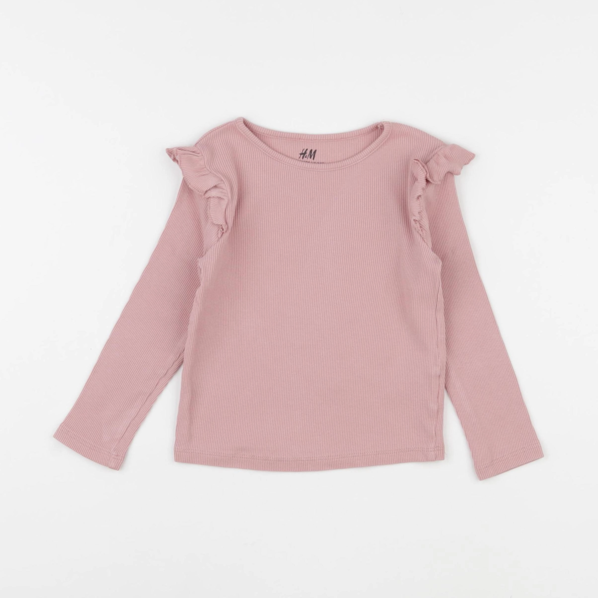 H&M - tee-shirt rose - 2/4 ans