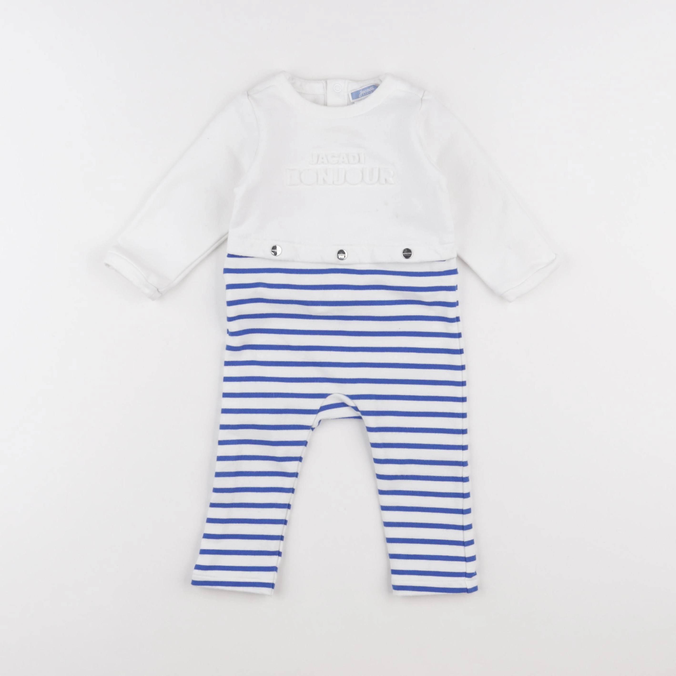 Jacadi - combinaison blanc - 12 mois