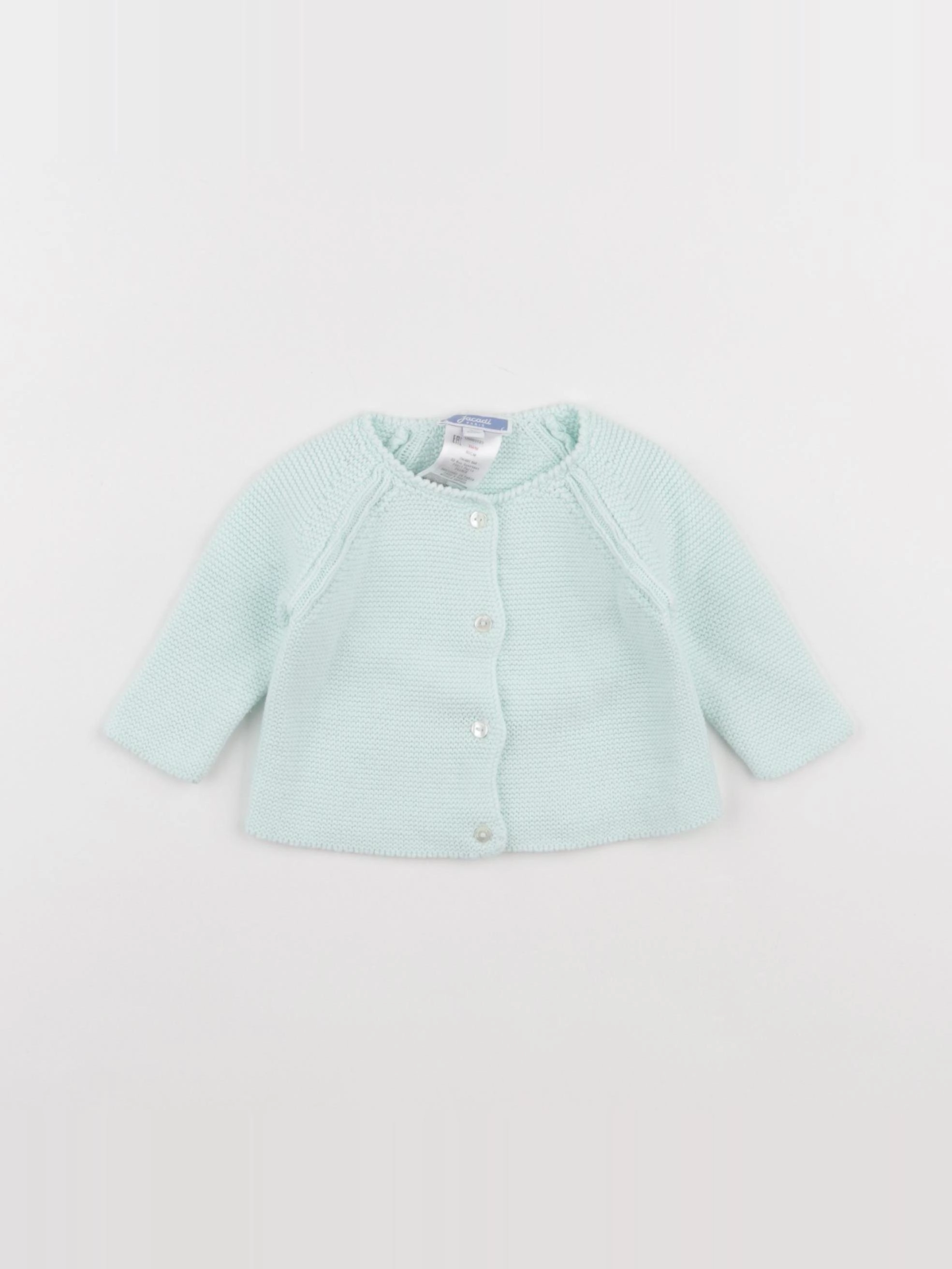 Jacadi - gilet vert - 3 mois