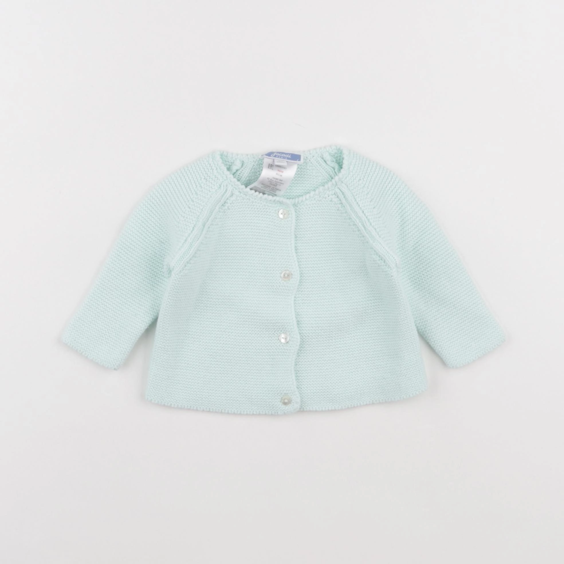 Jacadi - gilet vert - 3 mois