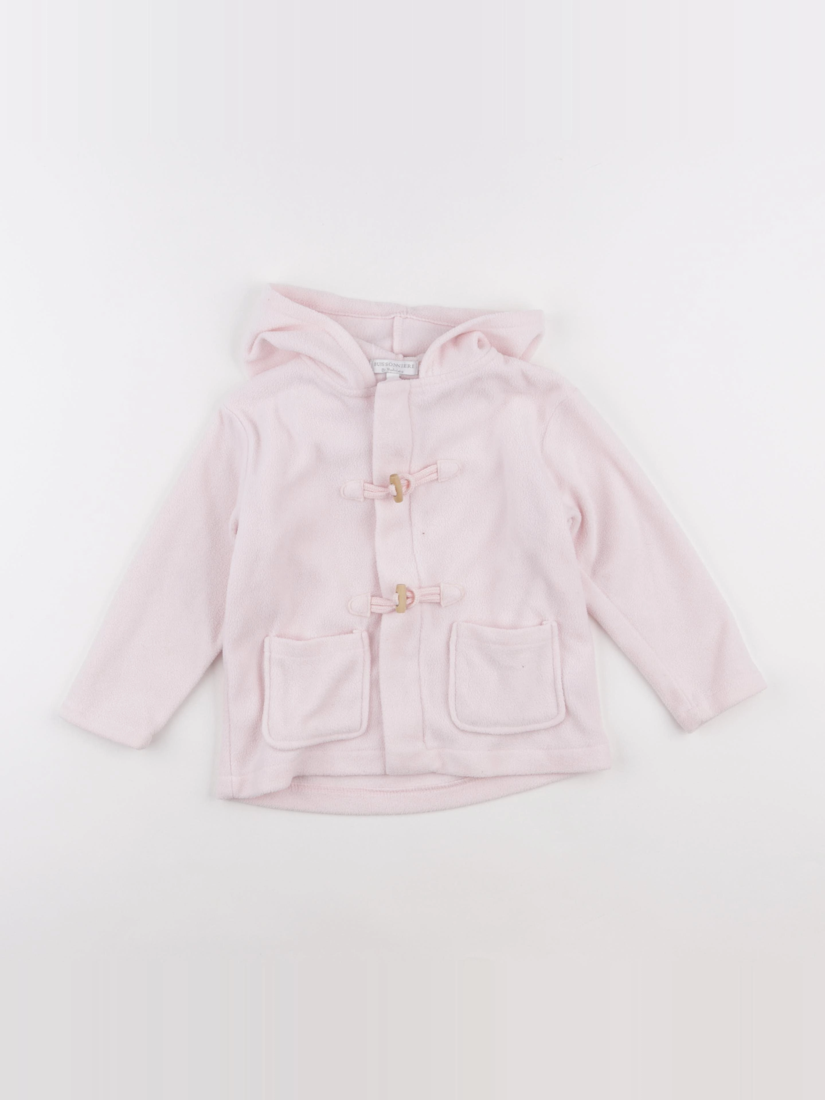 Buissonnière - robe de chambre rose - 3 ans