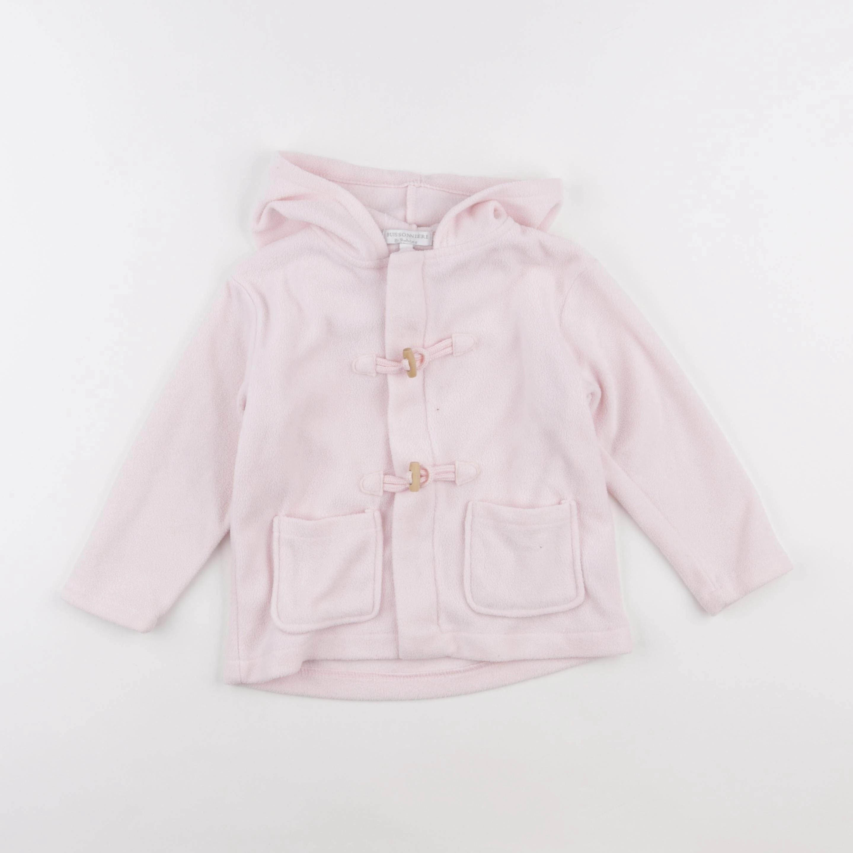 Buissonnière - robe de chambre rose - 3 ans