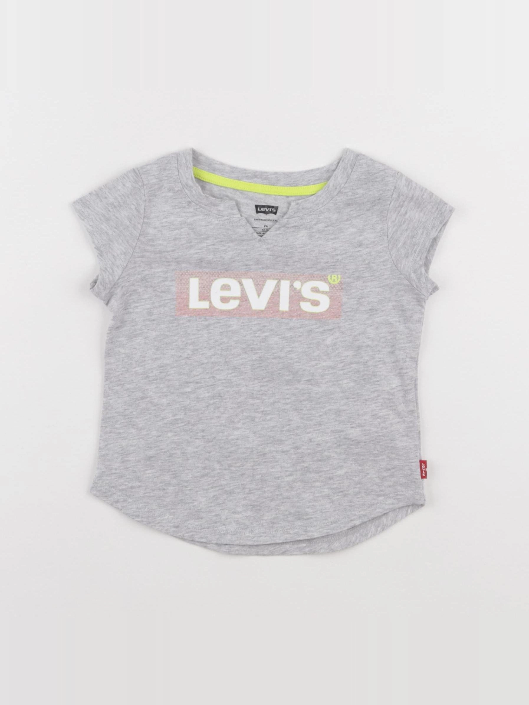 Levi's - tee-shirt gris - 2 ans