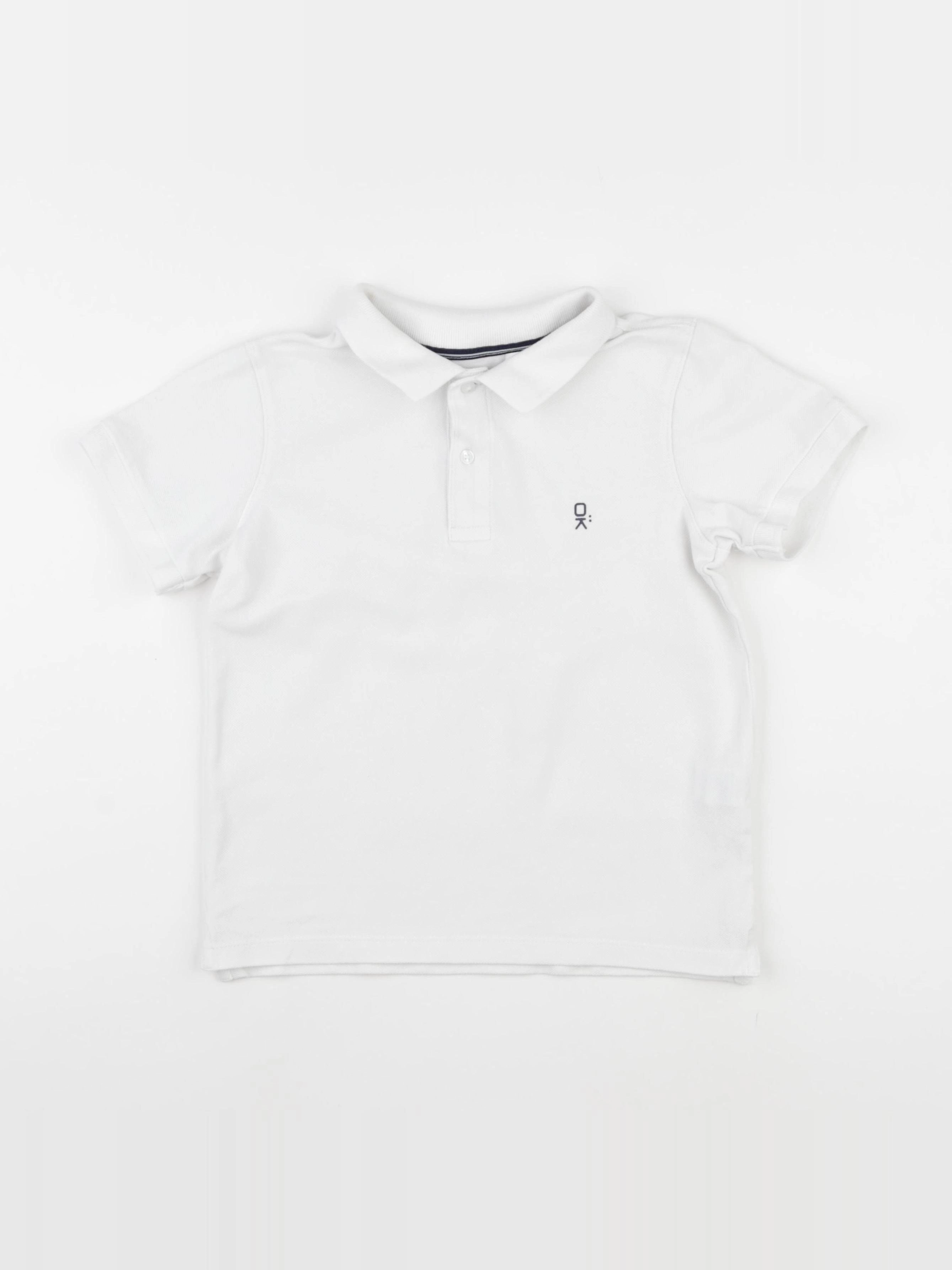 Okaidi - polo blanc - 10 ans