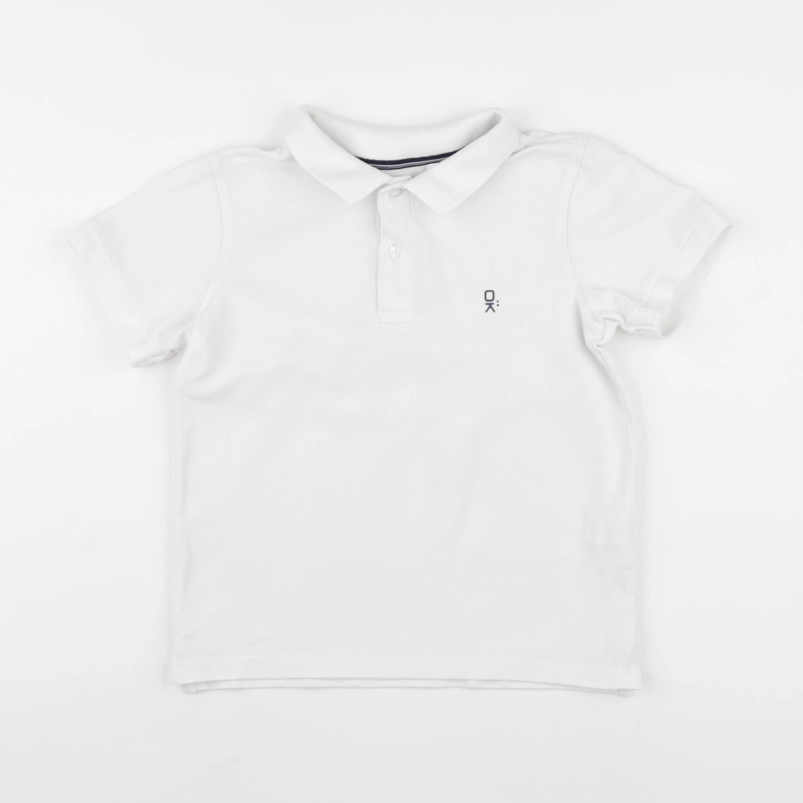 Okaidi - polo blanc - 10 ans