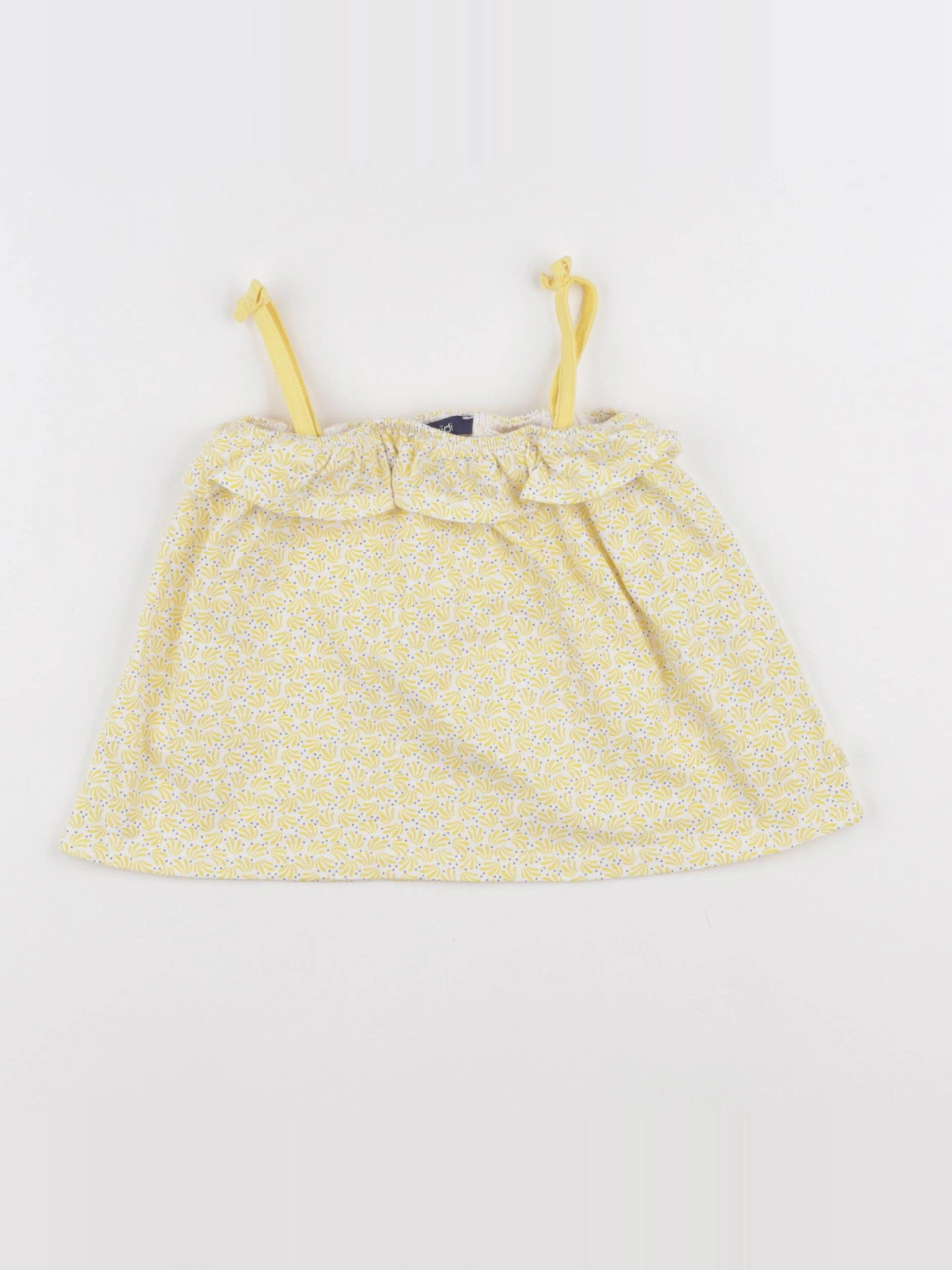 Okaidi - débardeur jaune - 3 ans