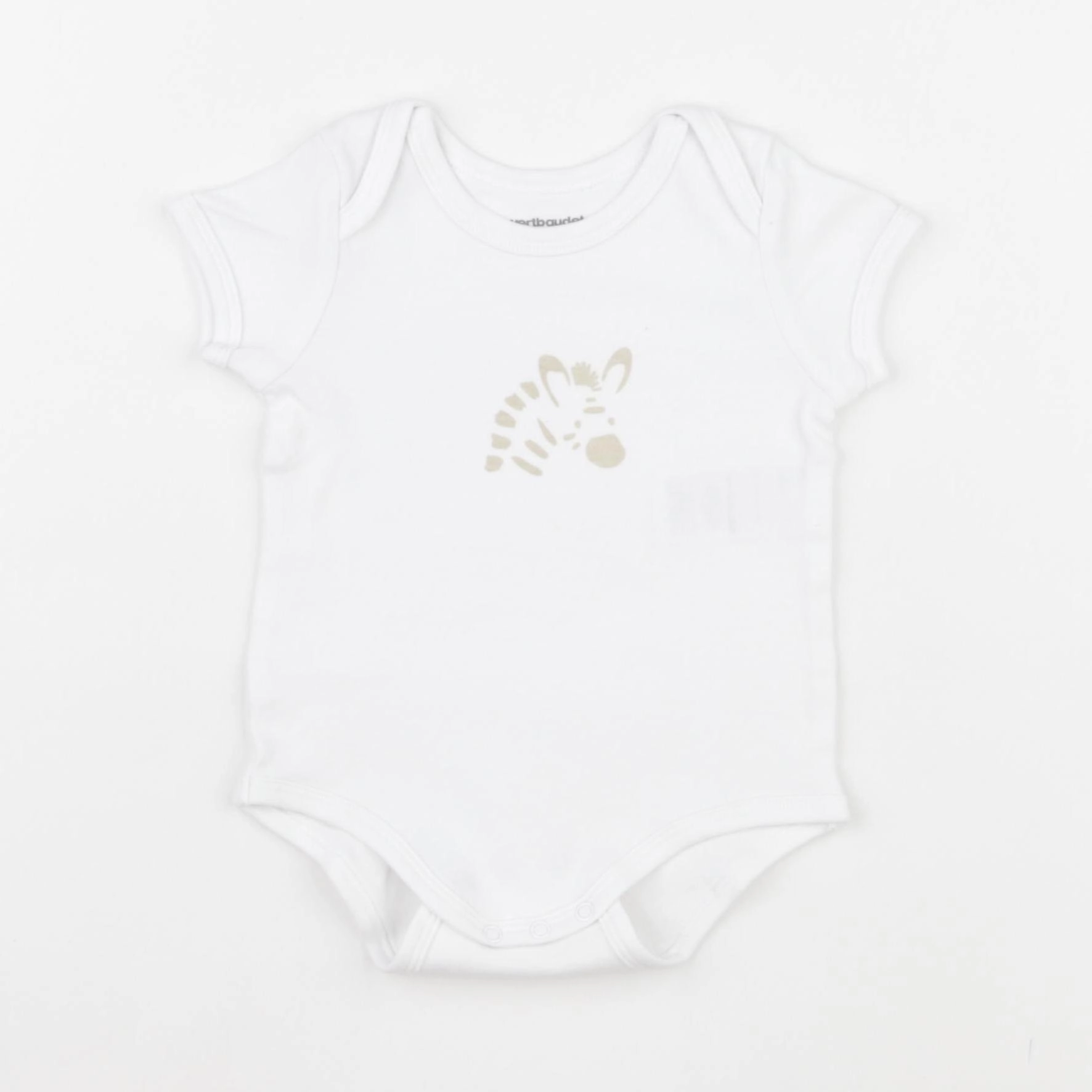Vertbaudet - body blanc - 12 mois