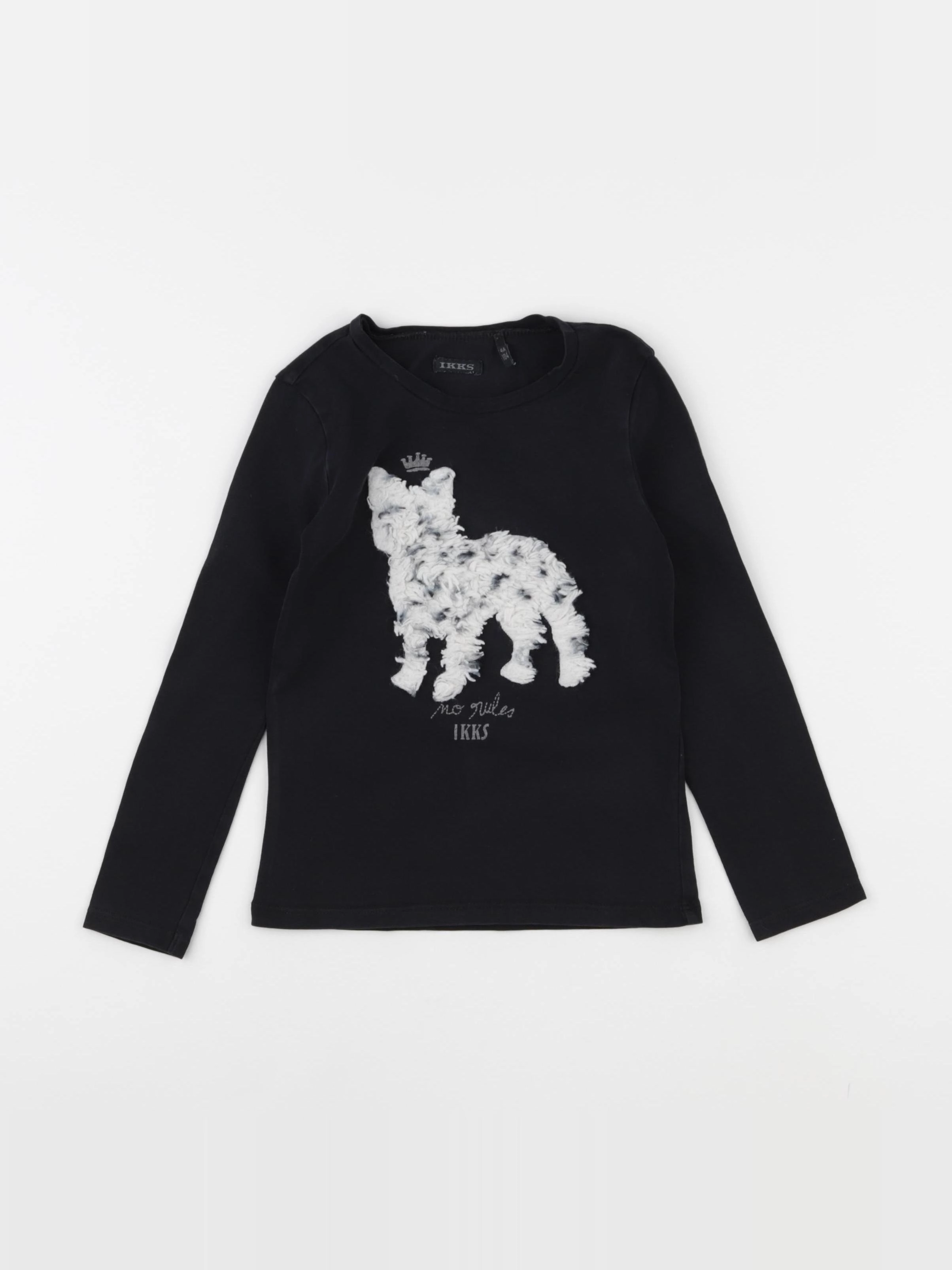 IKKS - tee-shirt noir - 4 ans