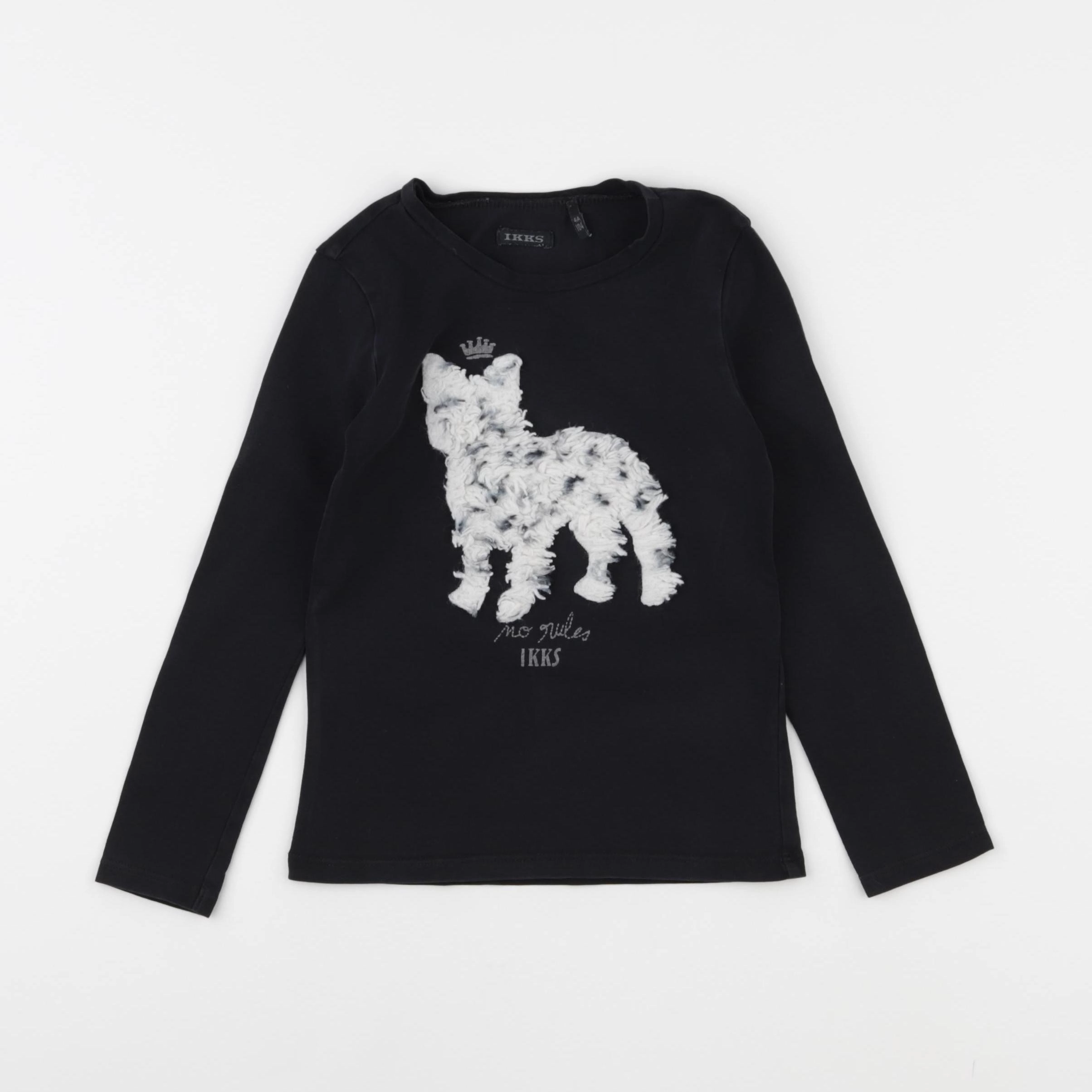 IKKS - tee-shirt noir - 4 ans
