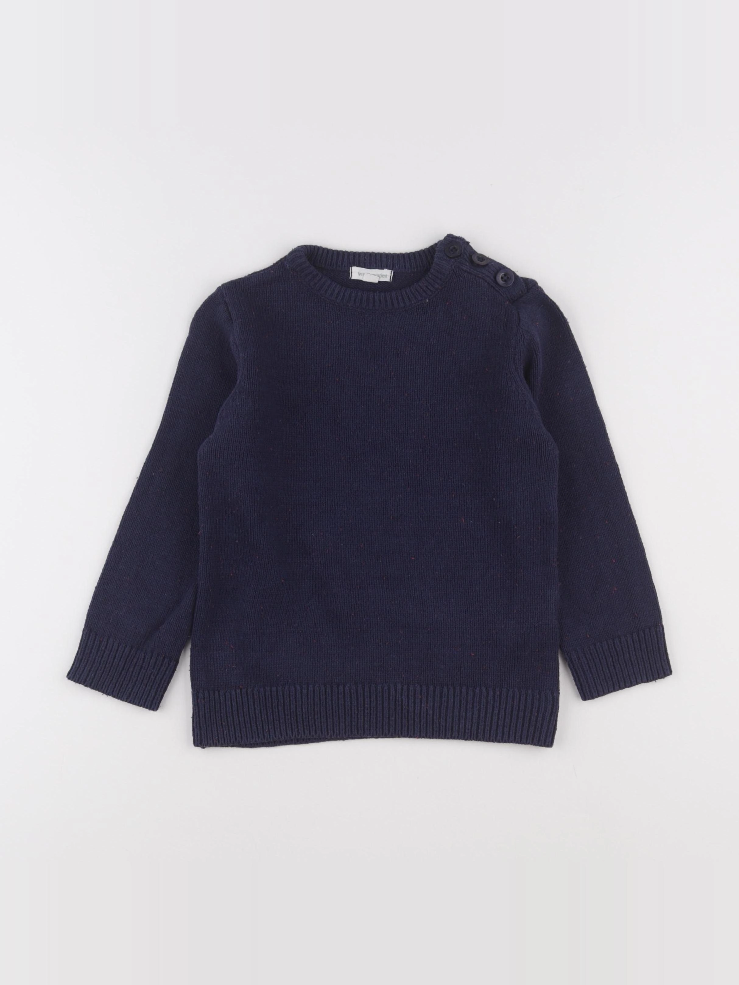 Vertbaudet - pull bleu - 5 ans