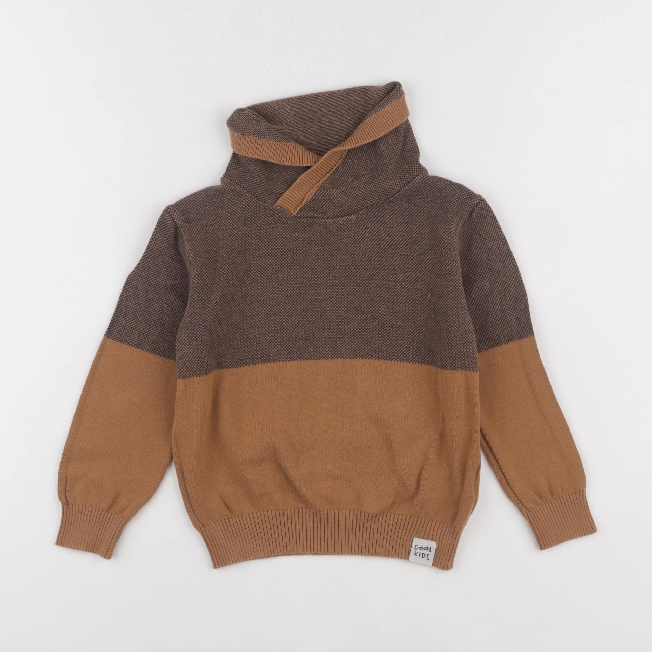 Vertbaudet - pull marron - 5 ans