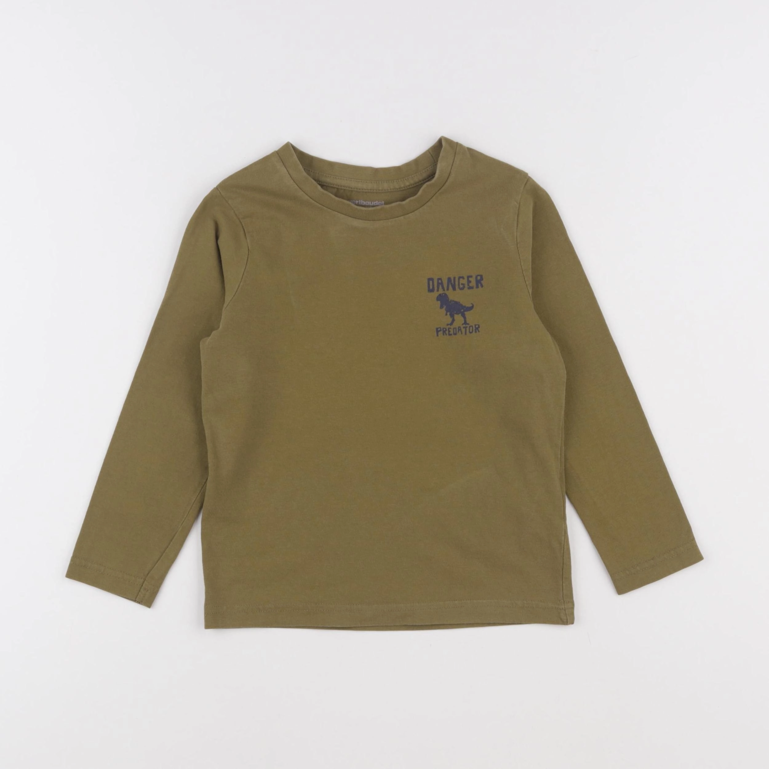 Vertbaudet - tee-shirt vert - 5 ans