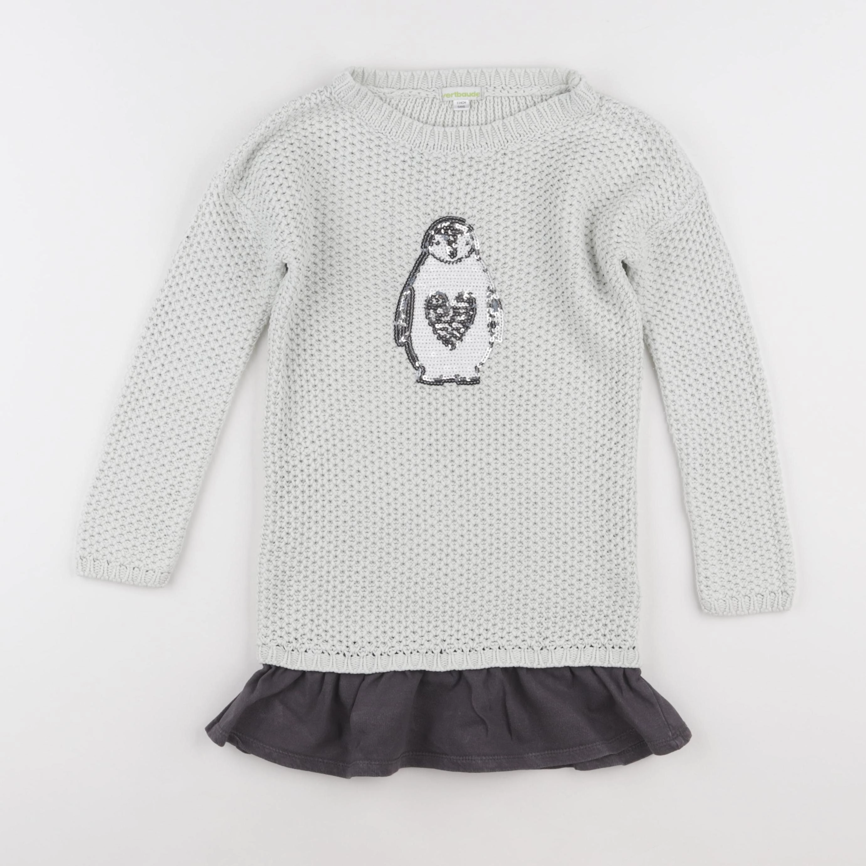 Vertbaudet - robe blanc - 6 ans