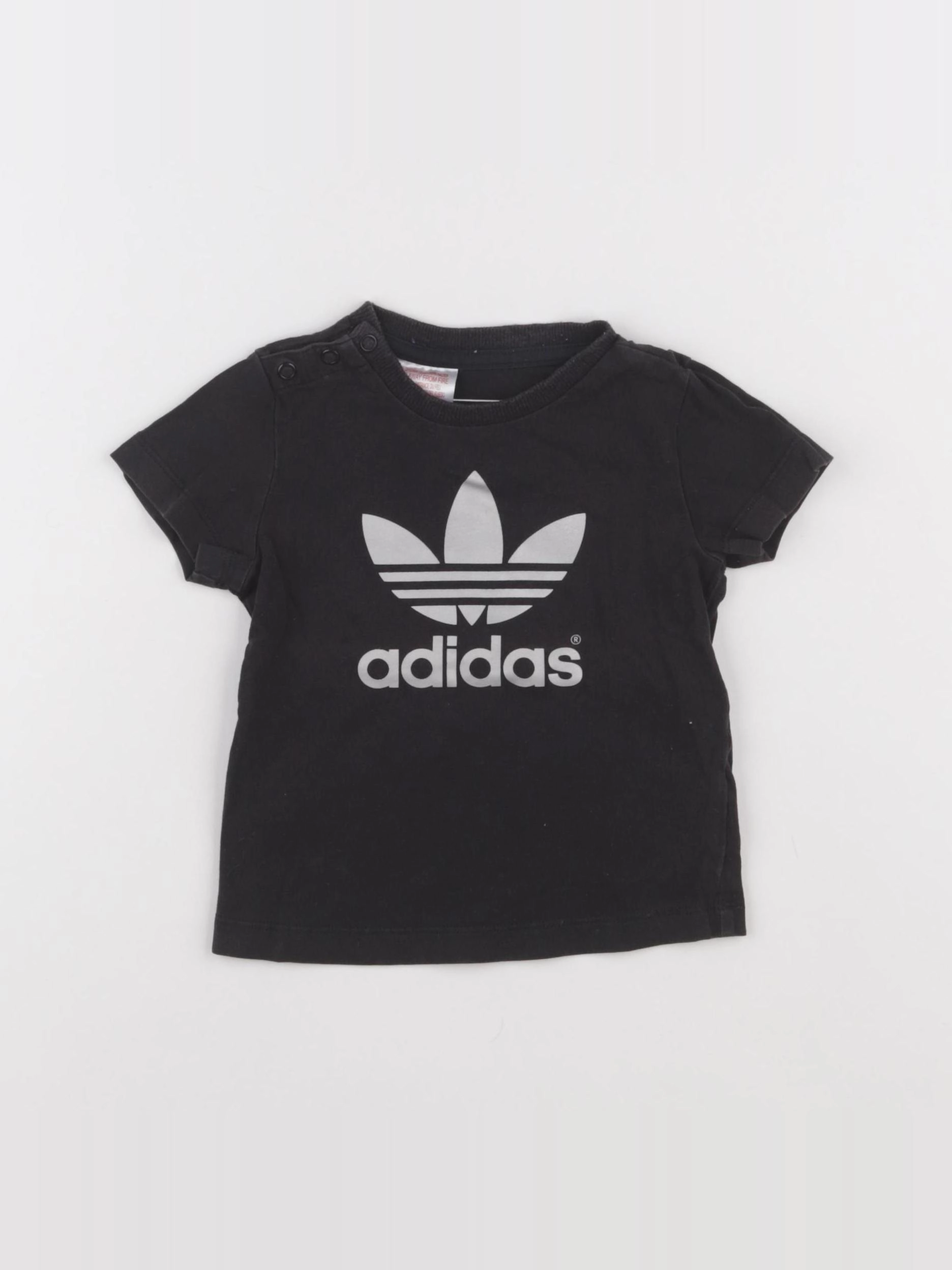 Adidas - tee-shirt noir - 12 mois