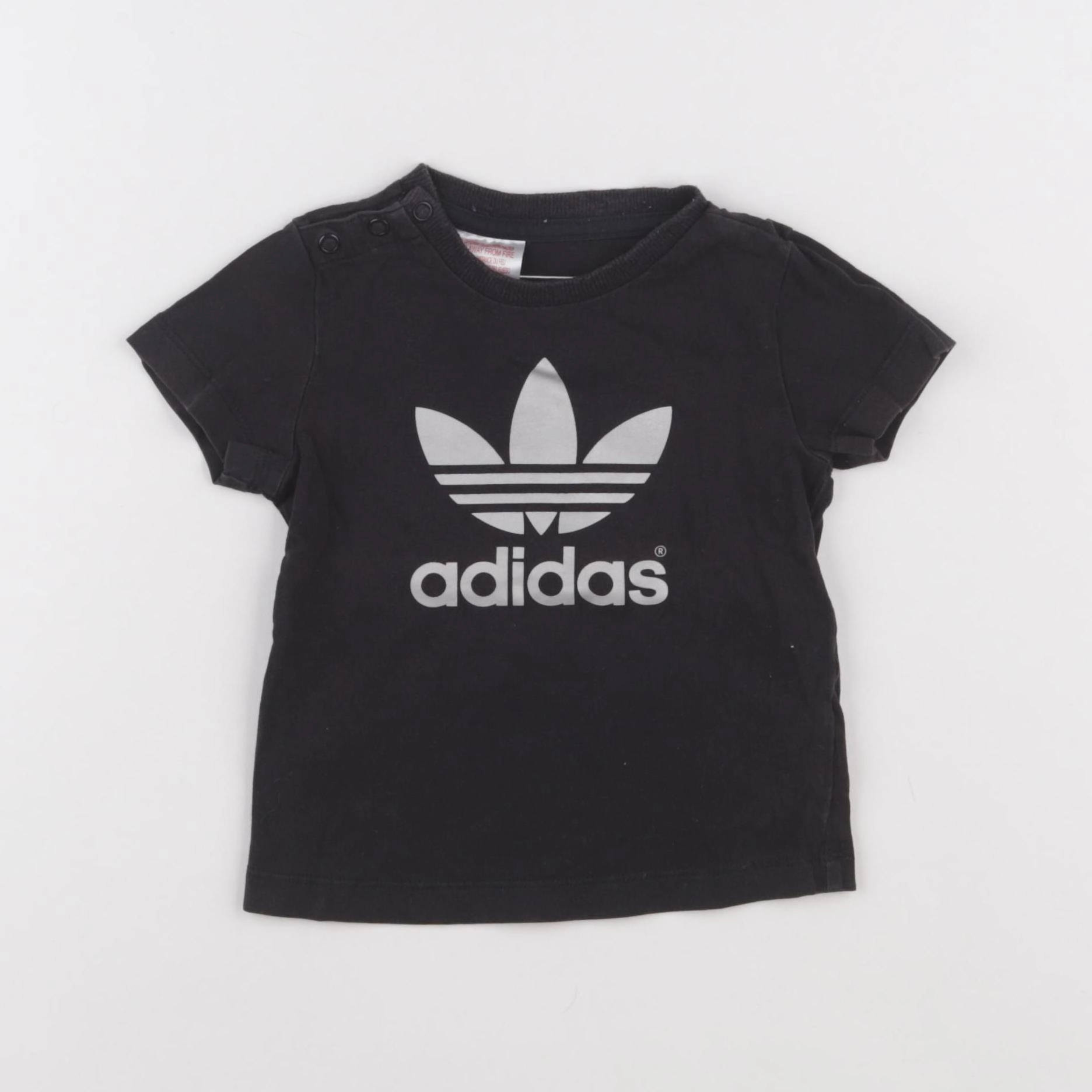 Adidas - tee-shirt noir - 12 mois