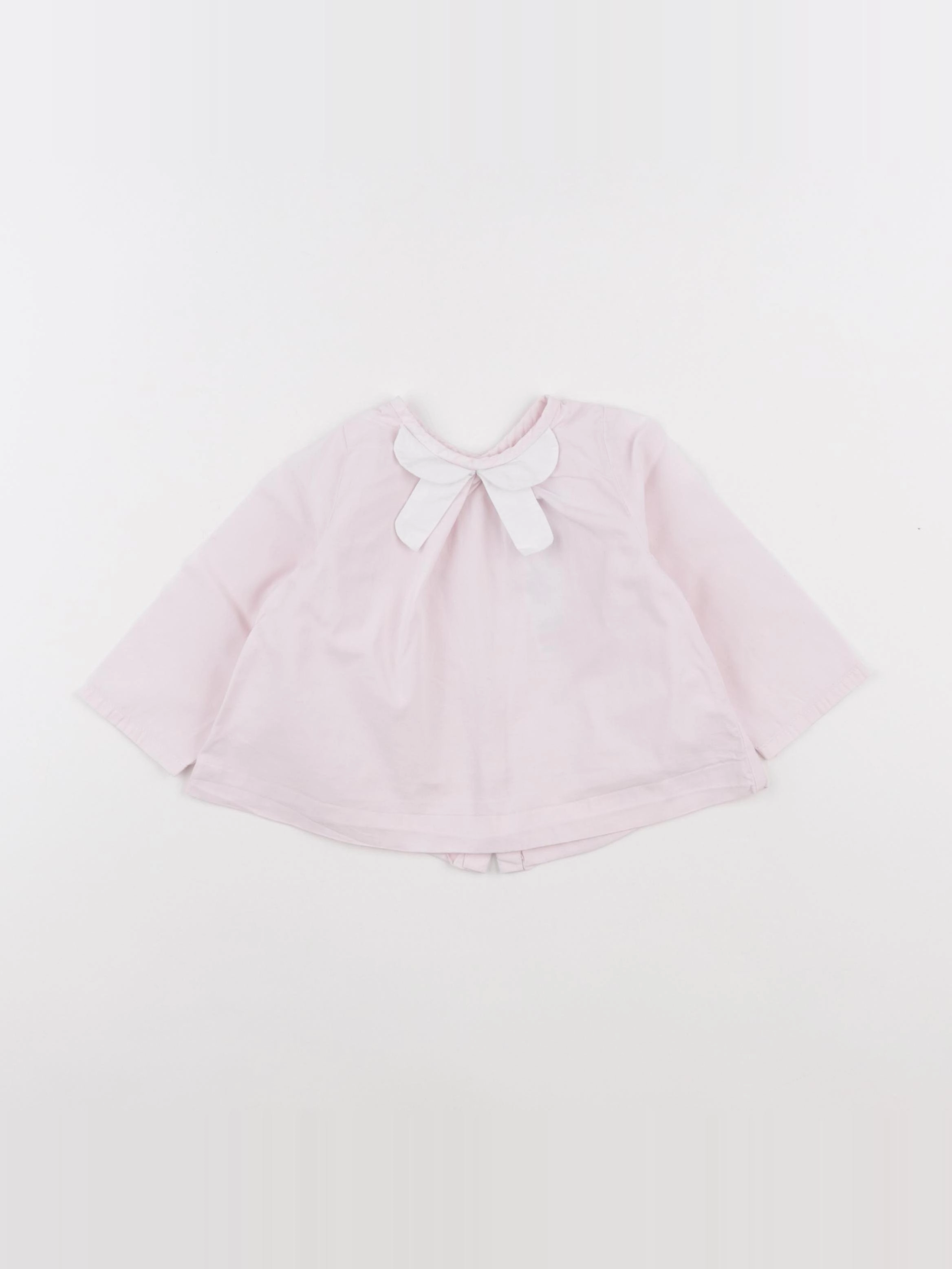 Jacadi - blouse rose - 12 mois