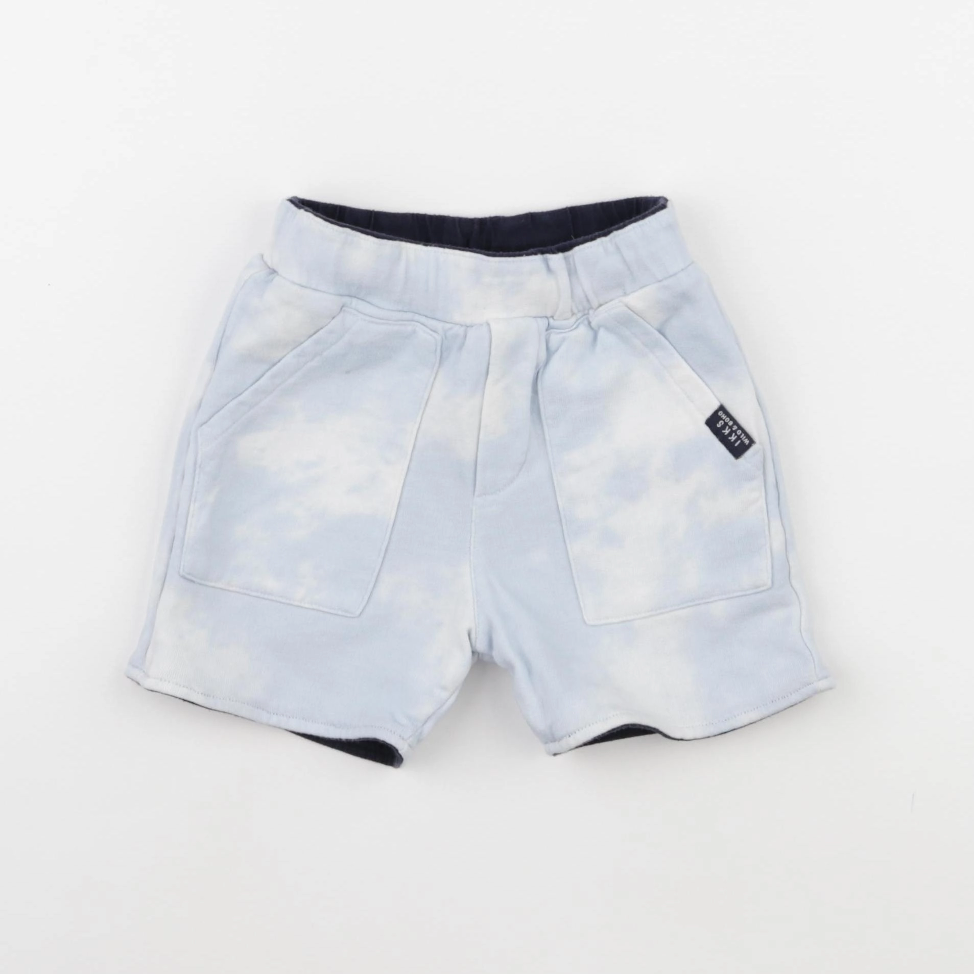 IKKS - short réversible bleu - 2/3 ans