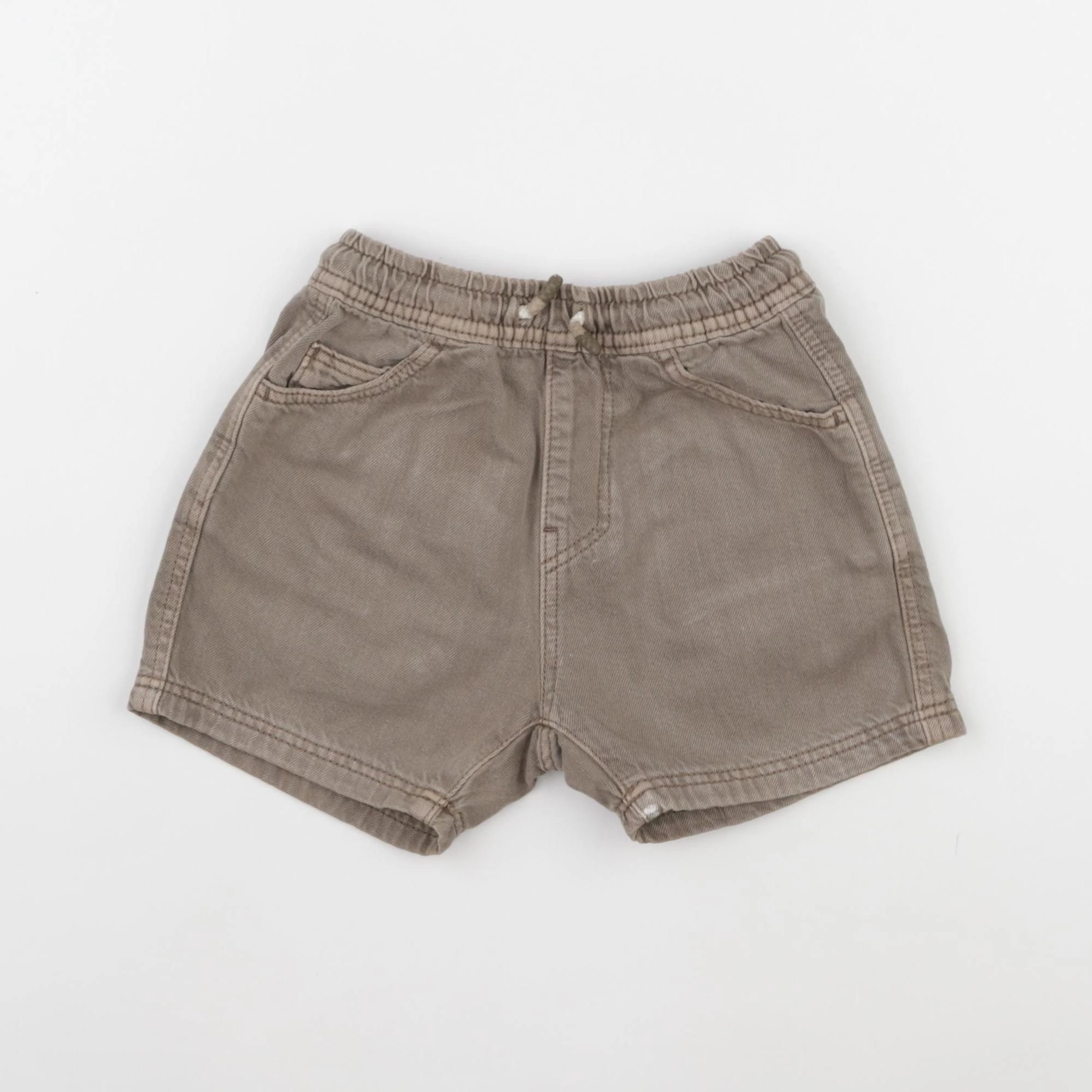 Zara - short marron - 2/3 ans