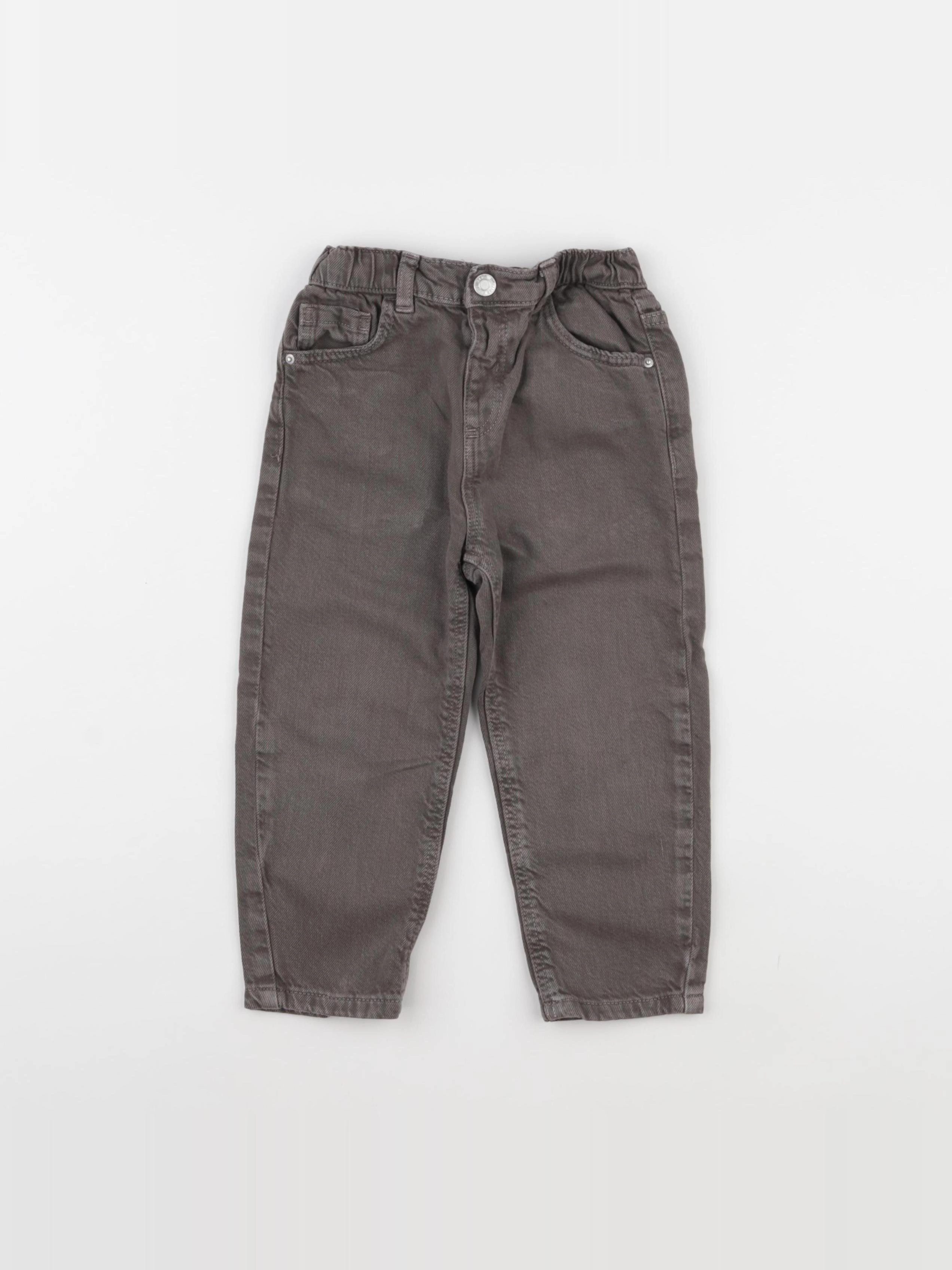 Zara - jean marron - 2/3 ans
