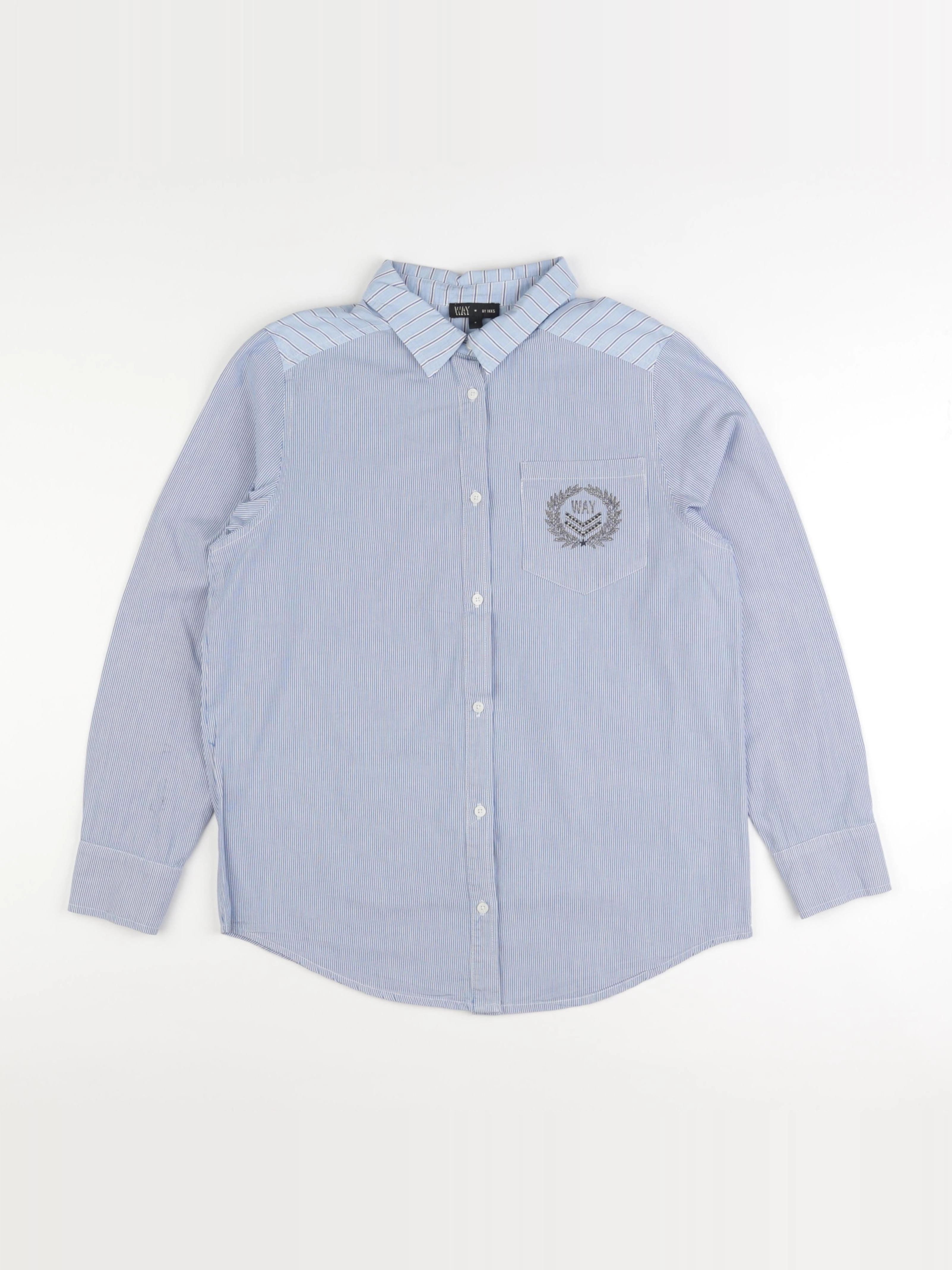 IKKS - chemise bleu - 14 ans
