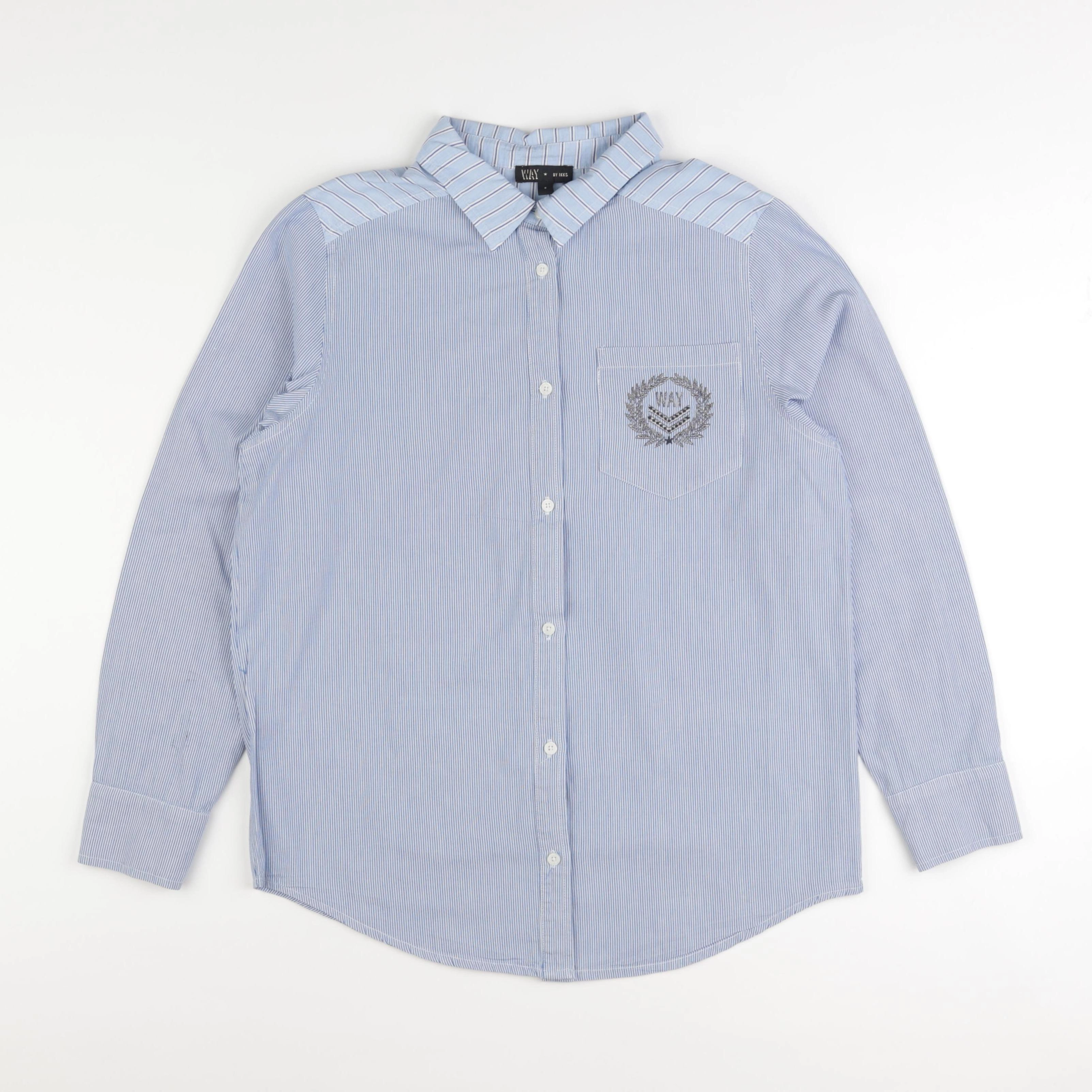 IKKS - chemise bleu - 14 ans