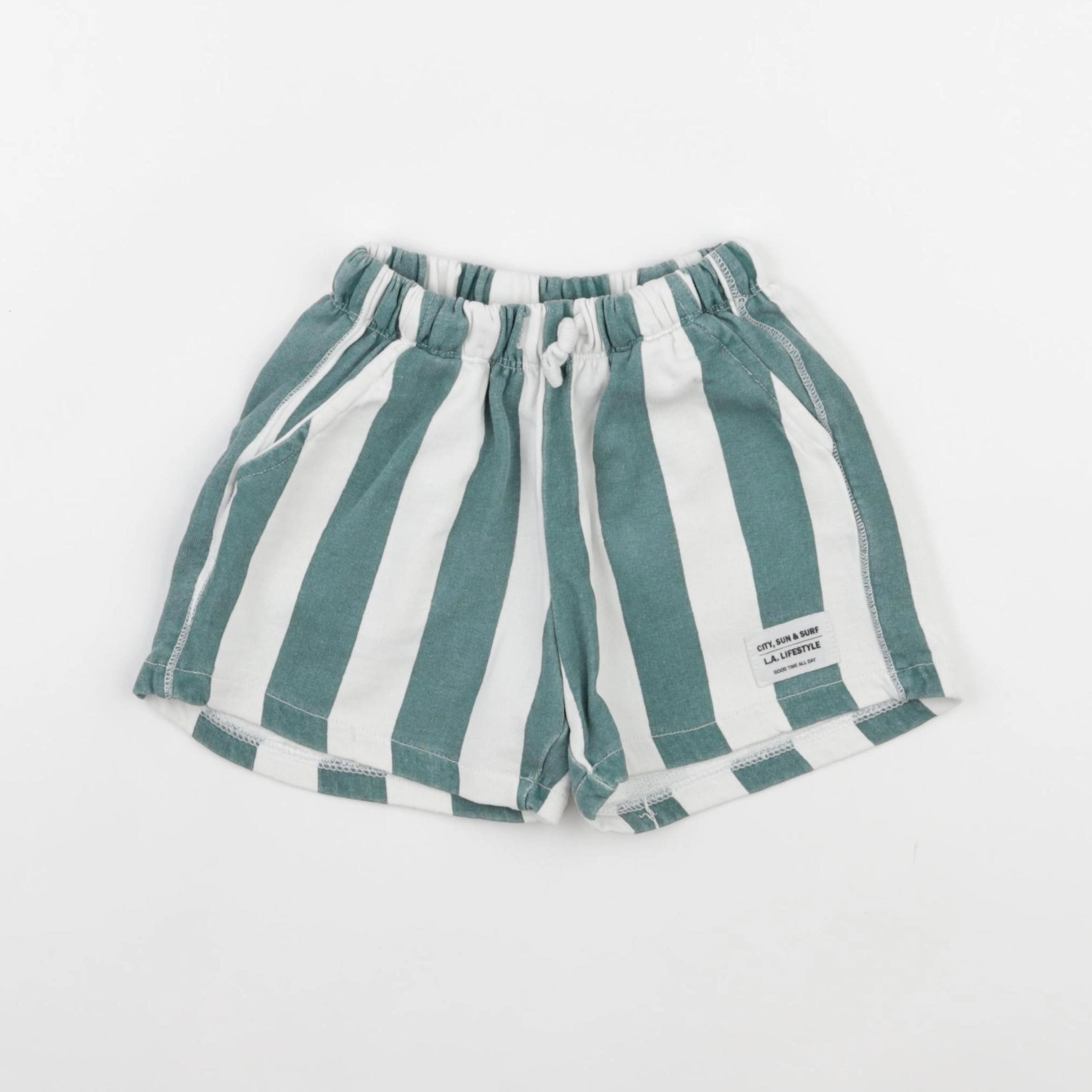 Zara - short vert - 2/3 ans