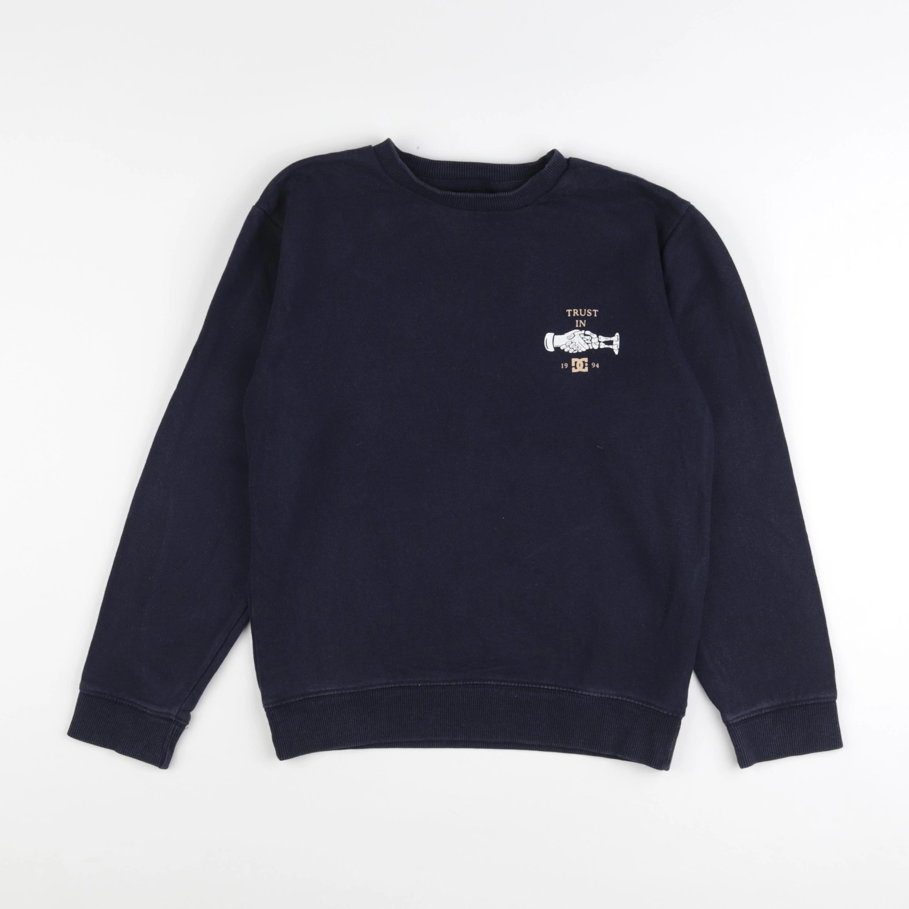 DC - sweat imprimé au dos bleu - 10 ans