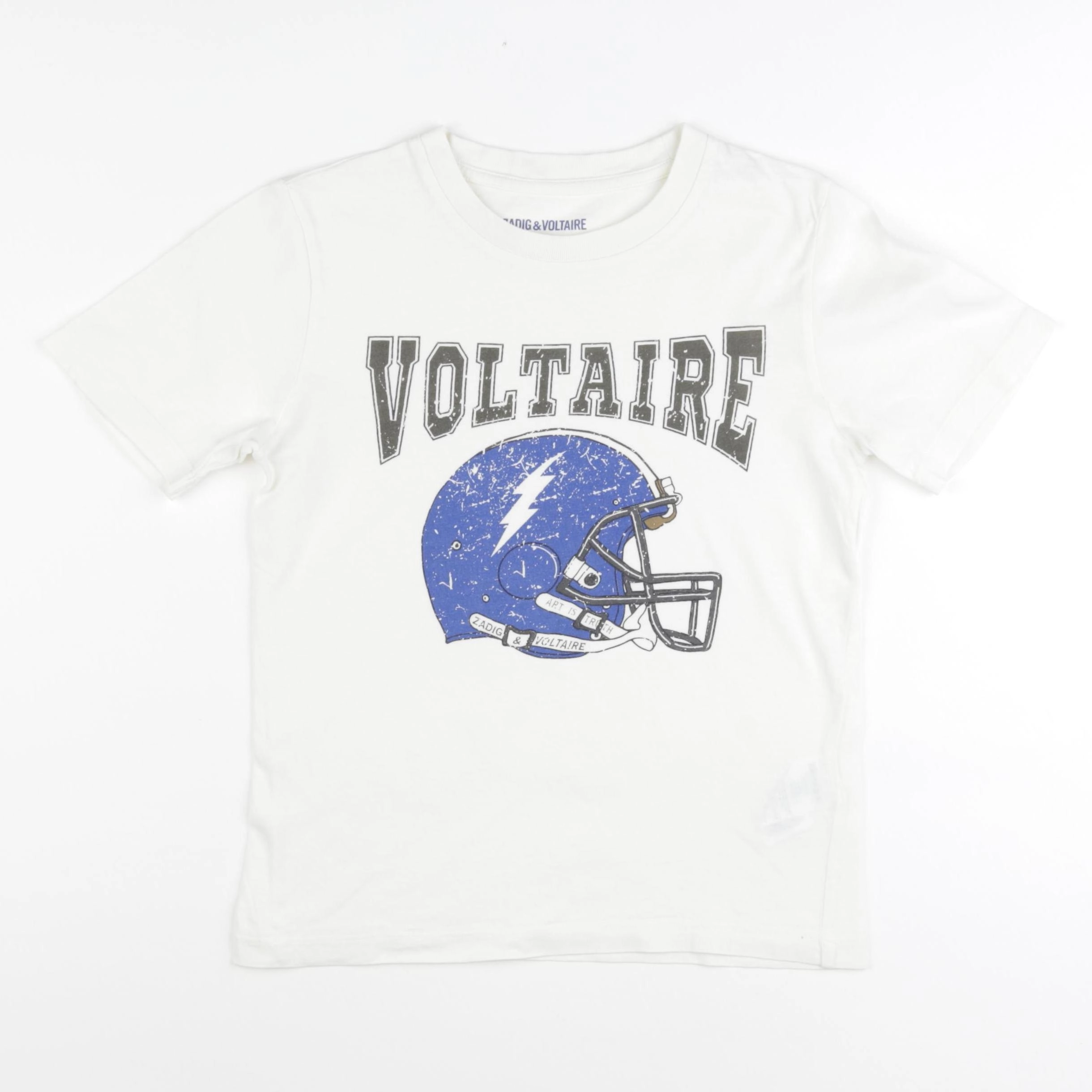 Zadig & Voltaire - tee-shirt blanc - 10 ans