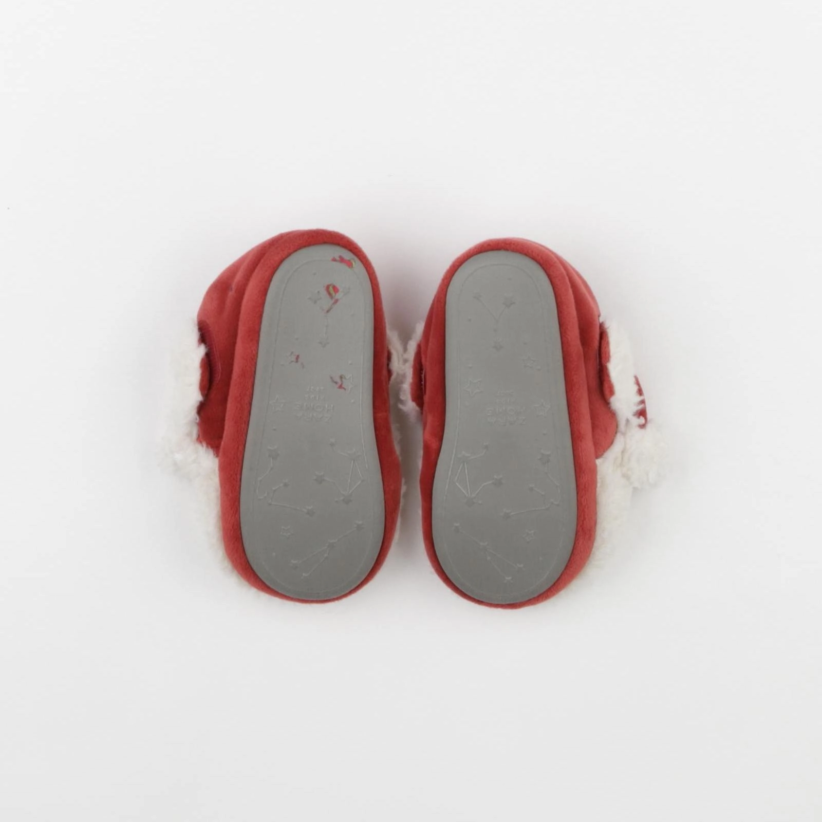 Zara - chaussons rouge - pointure 26/27