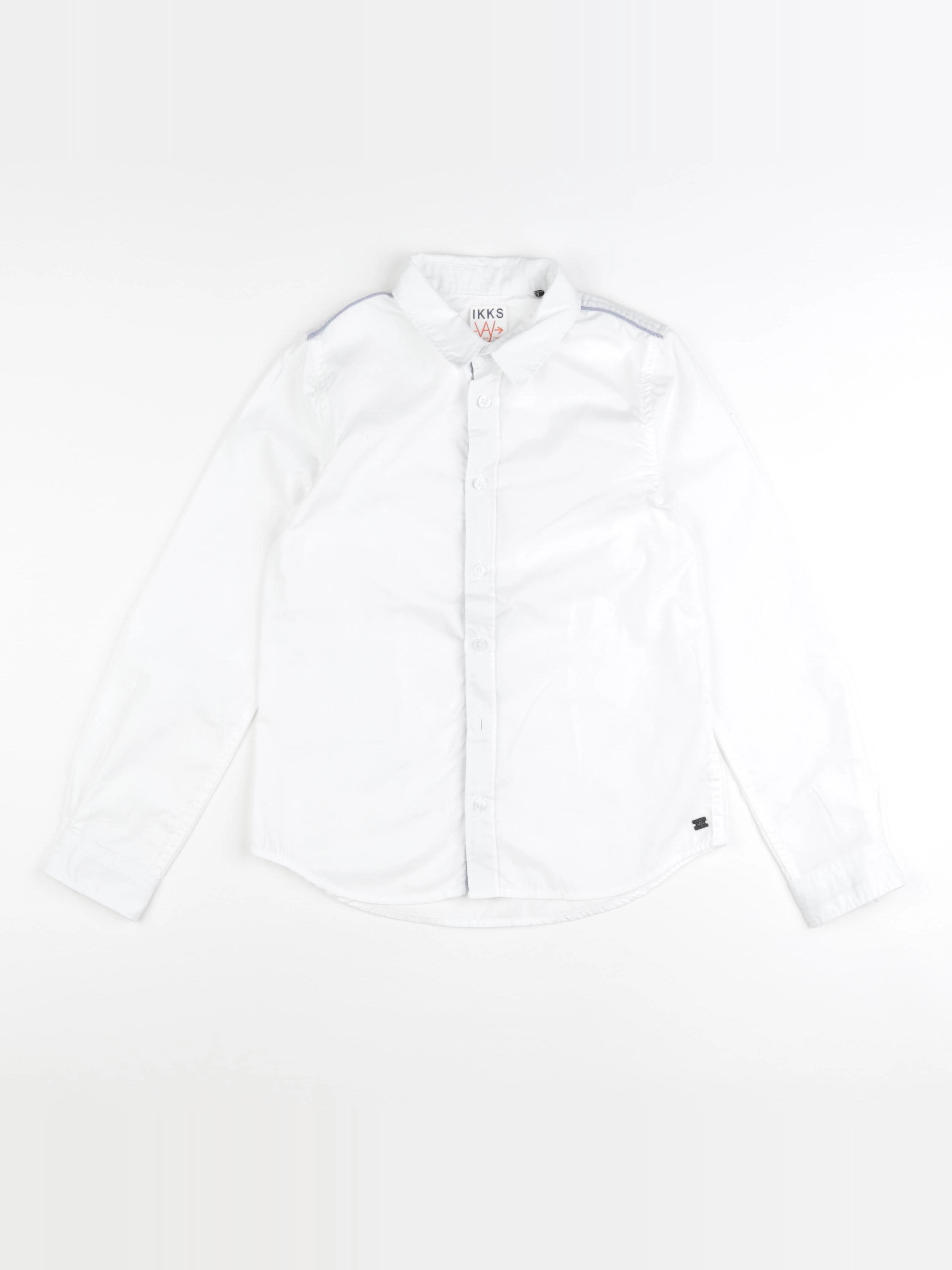 IKKS - chemise blanc - 10 ans
