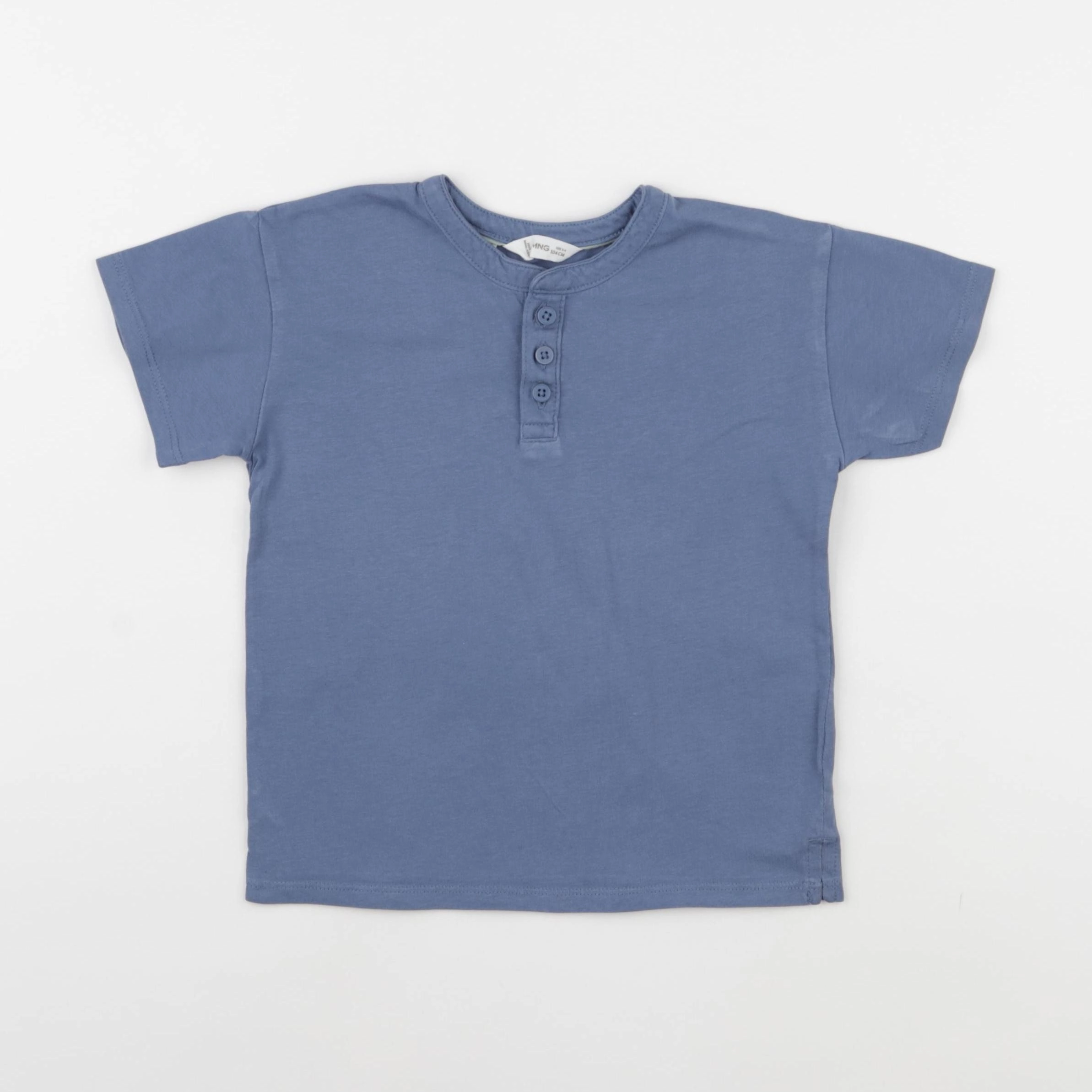 Mango - tee-shirt bleu - 3/4 ans