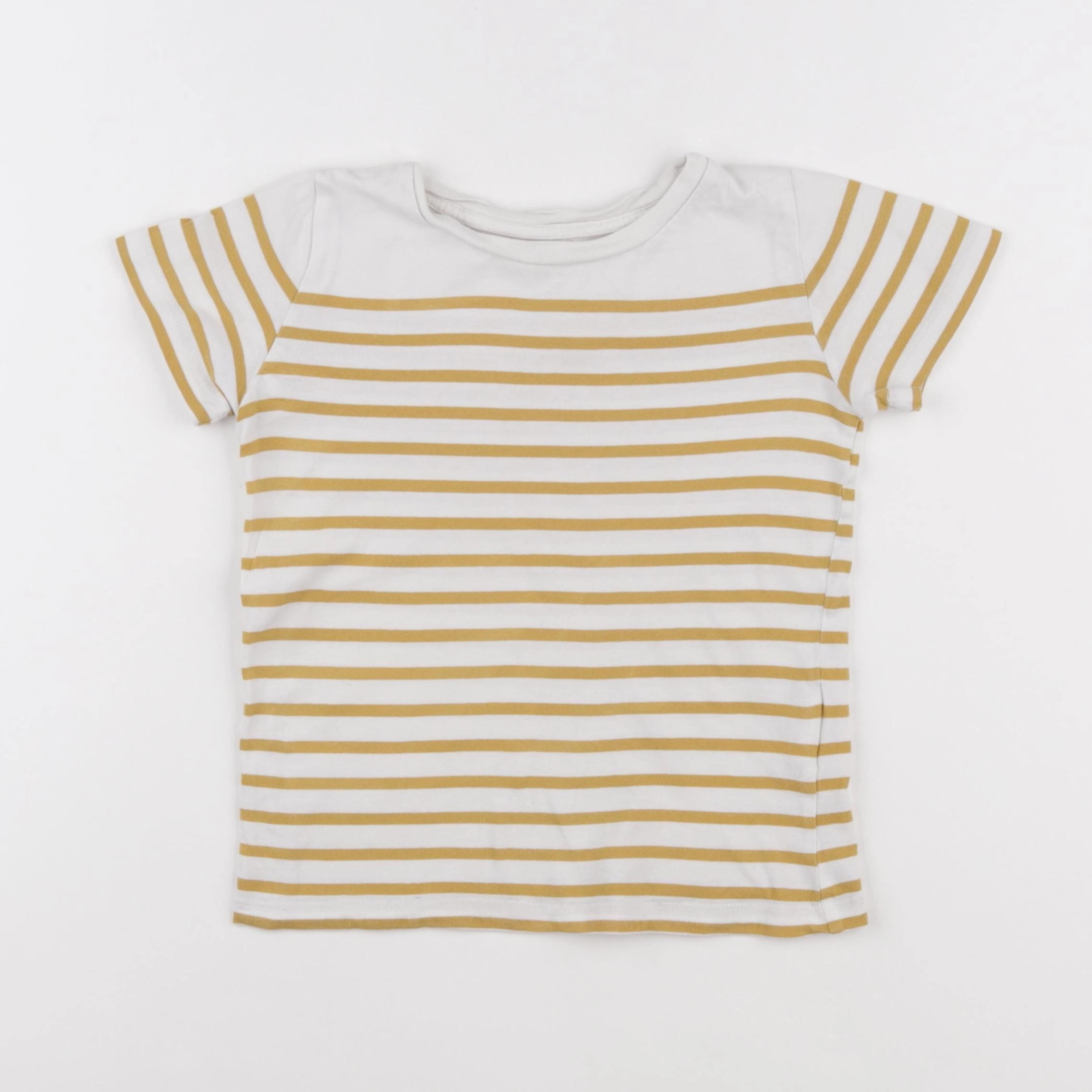 Monoprix - tee-shirt jaune - 6 ans