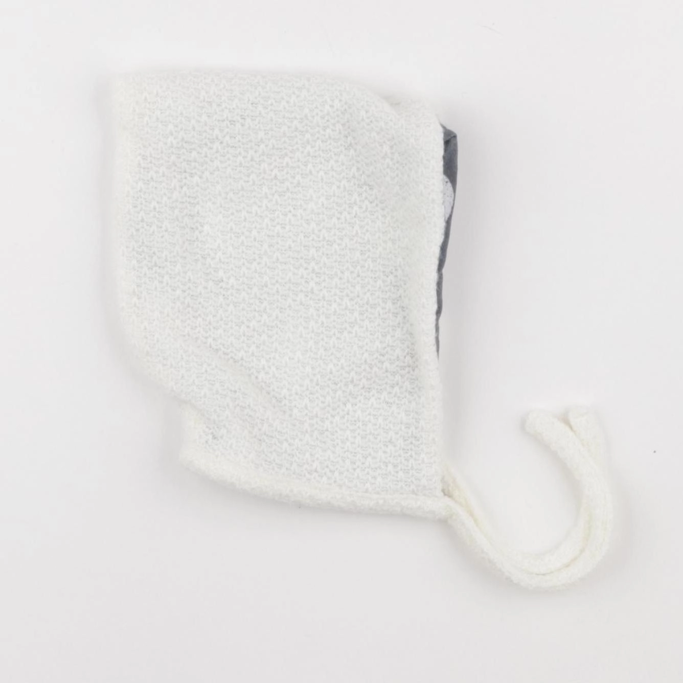 Minabulle - bonnet blanc - 9/12 mois