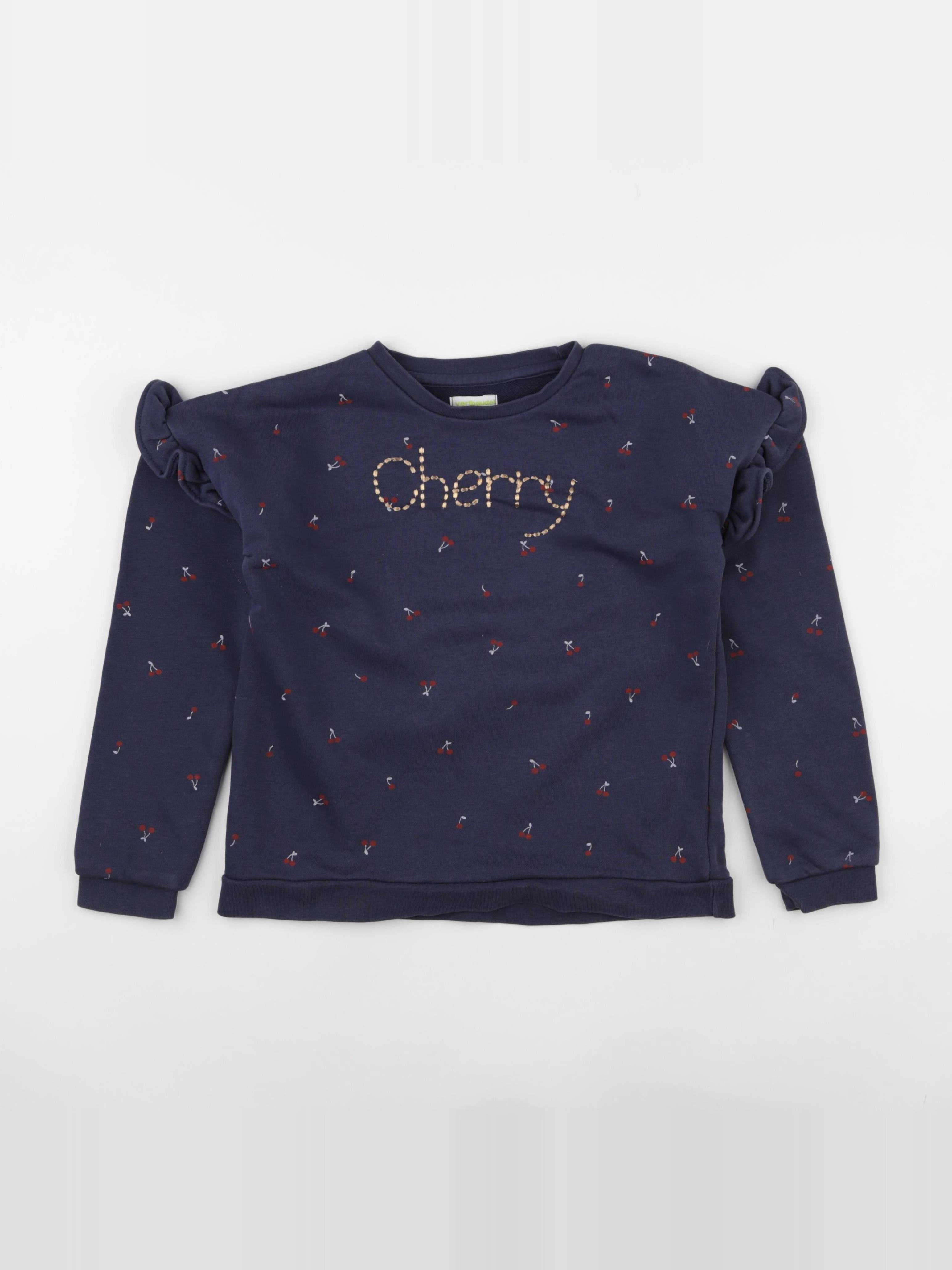 Vertbaudet - sweat bleu - 10 ans
