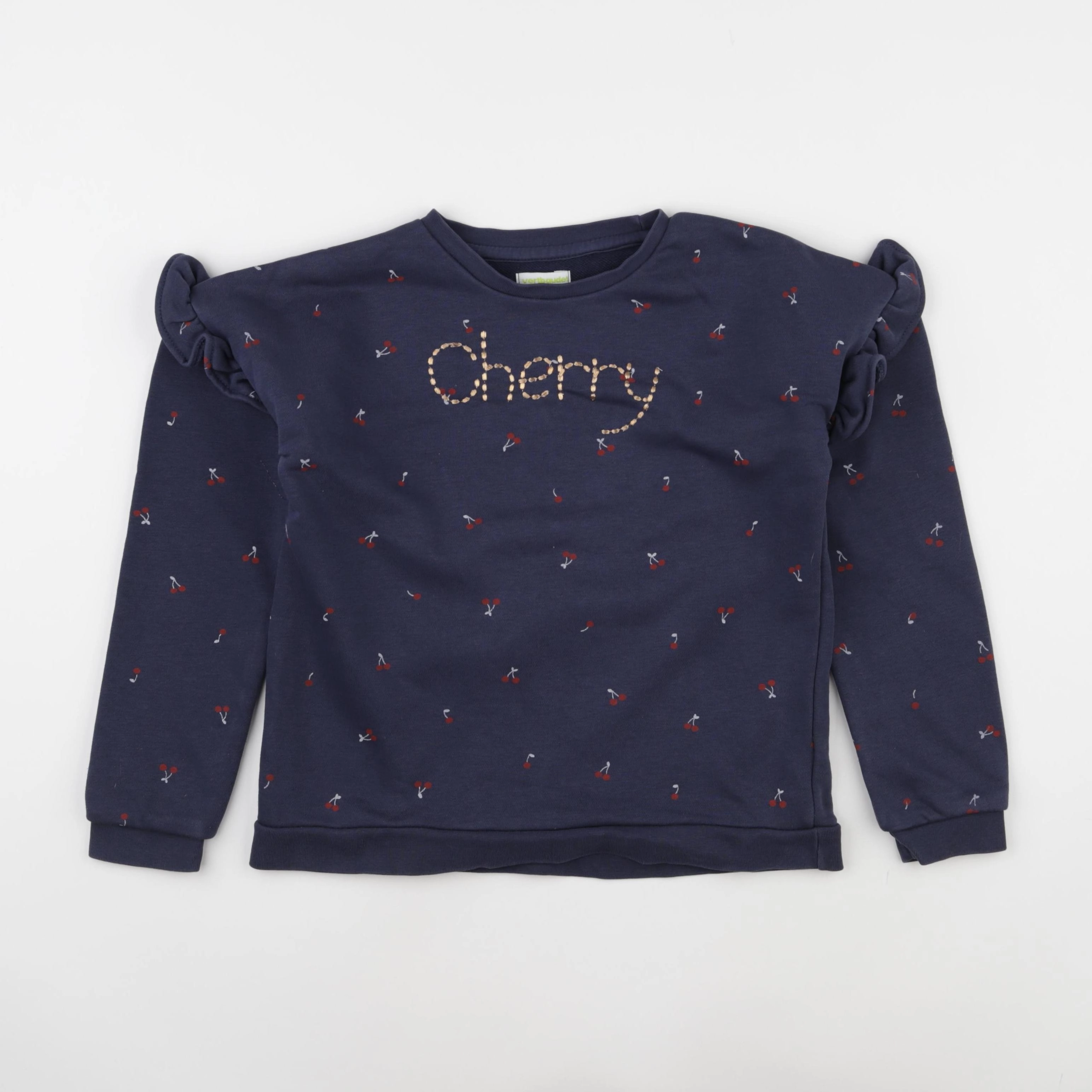 Vertbaudet - sweat bleu - 10 ans