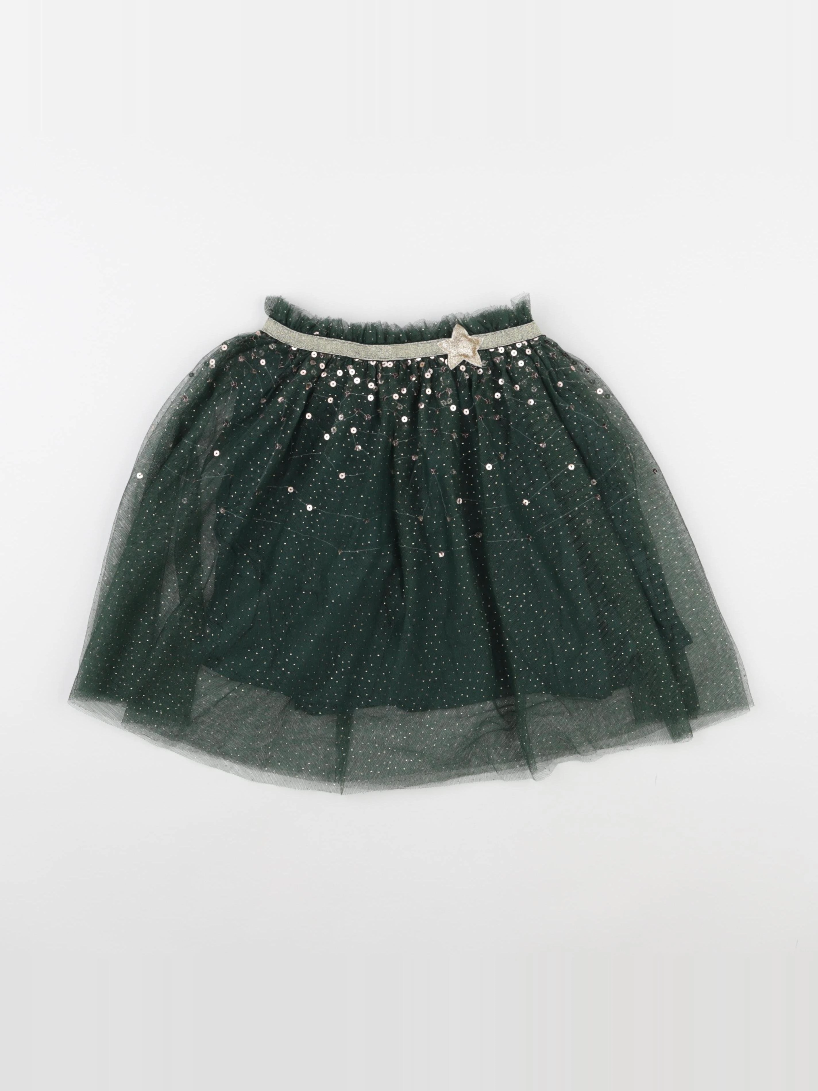 Vertbaudet - jupe vert - 10 ans