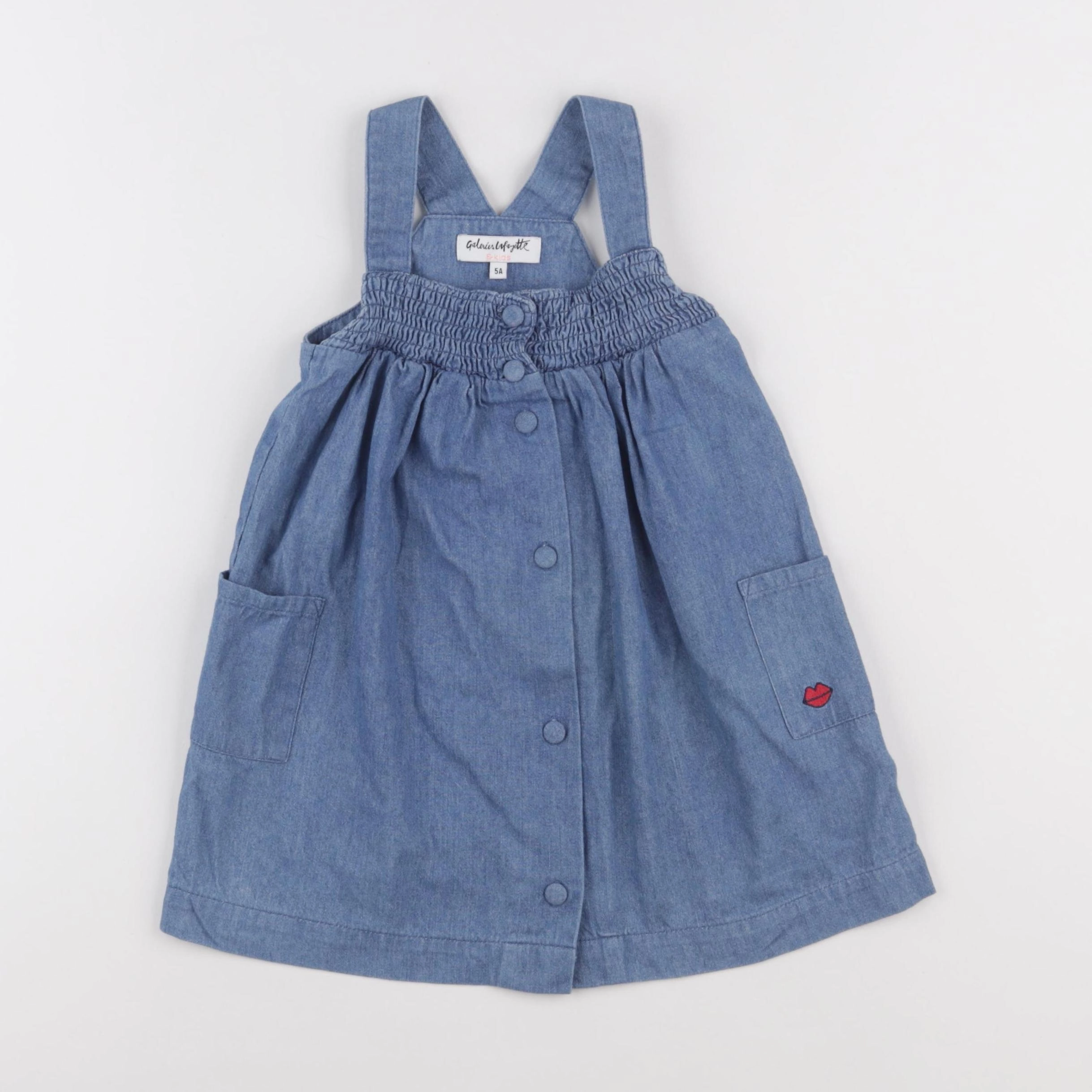 Galeries Lafayette - robe bleu - 5 ans