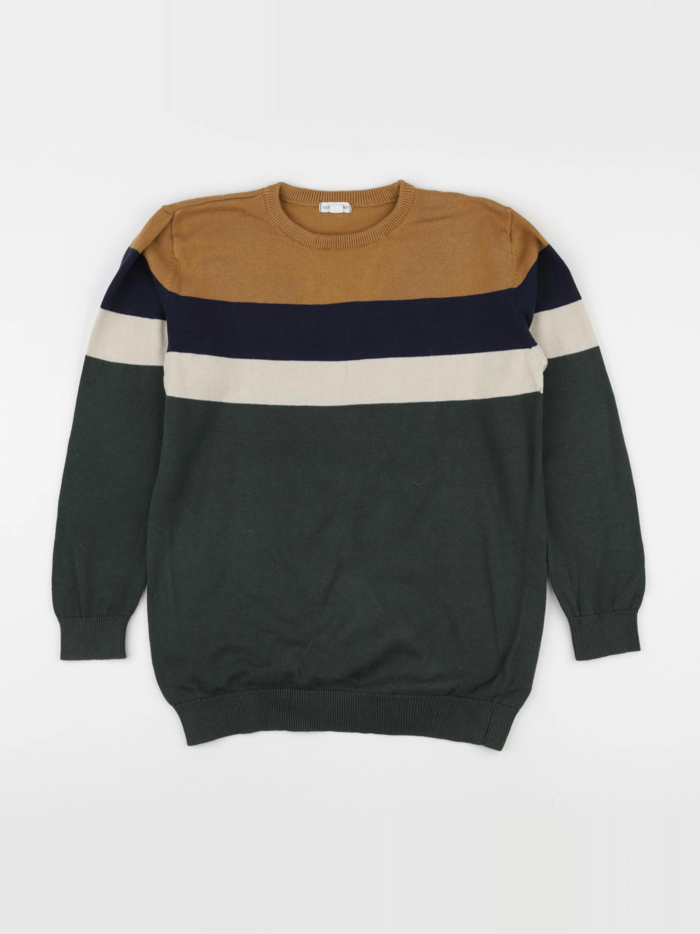 Vertbaudet - pull marron - 12 ans