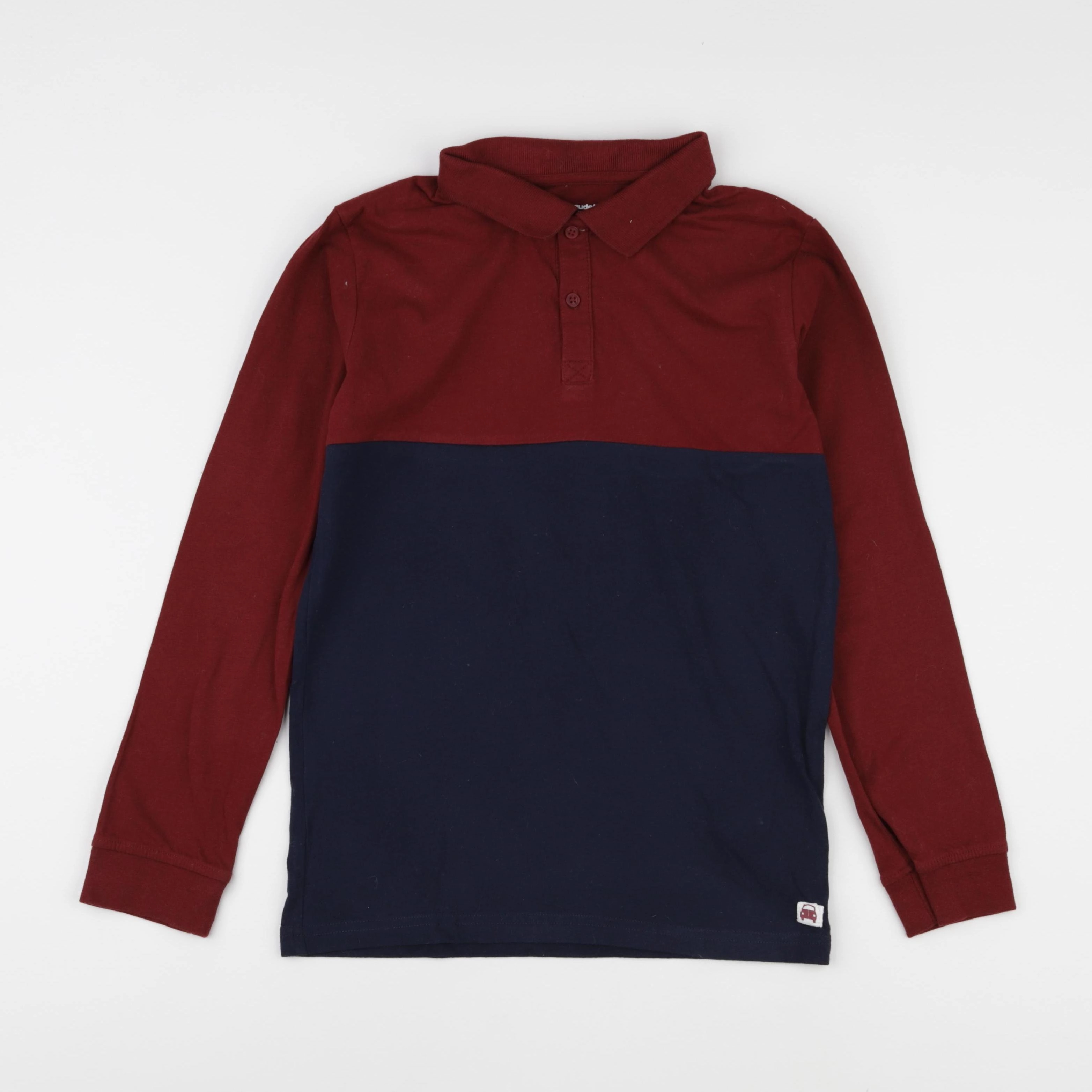 Vertbaudet - polo rouge - 12 ans