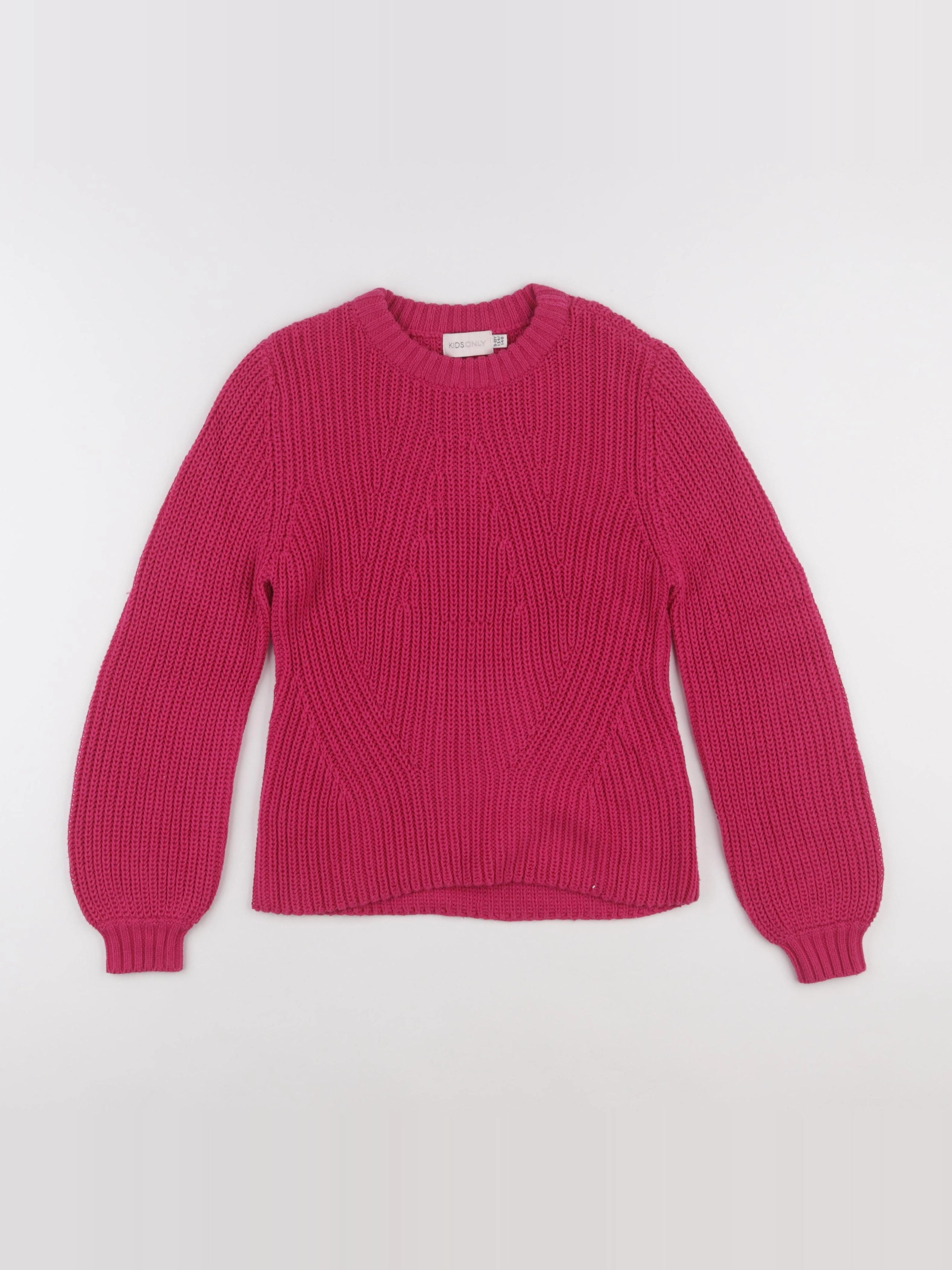 Kids Only - pull rose - 9/10 ans