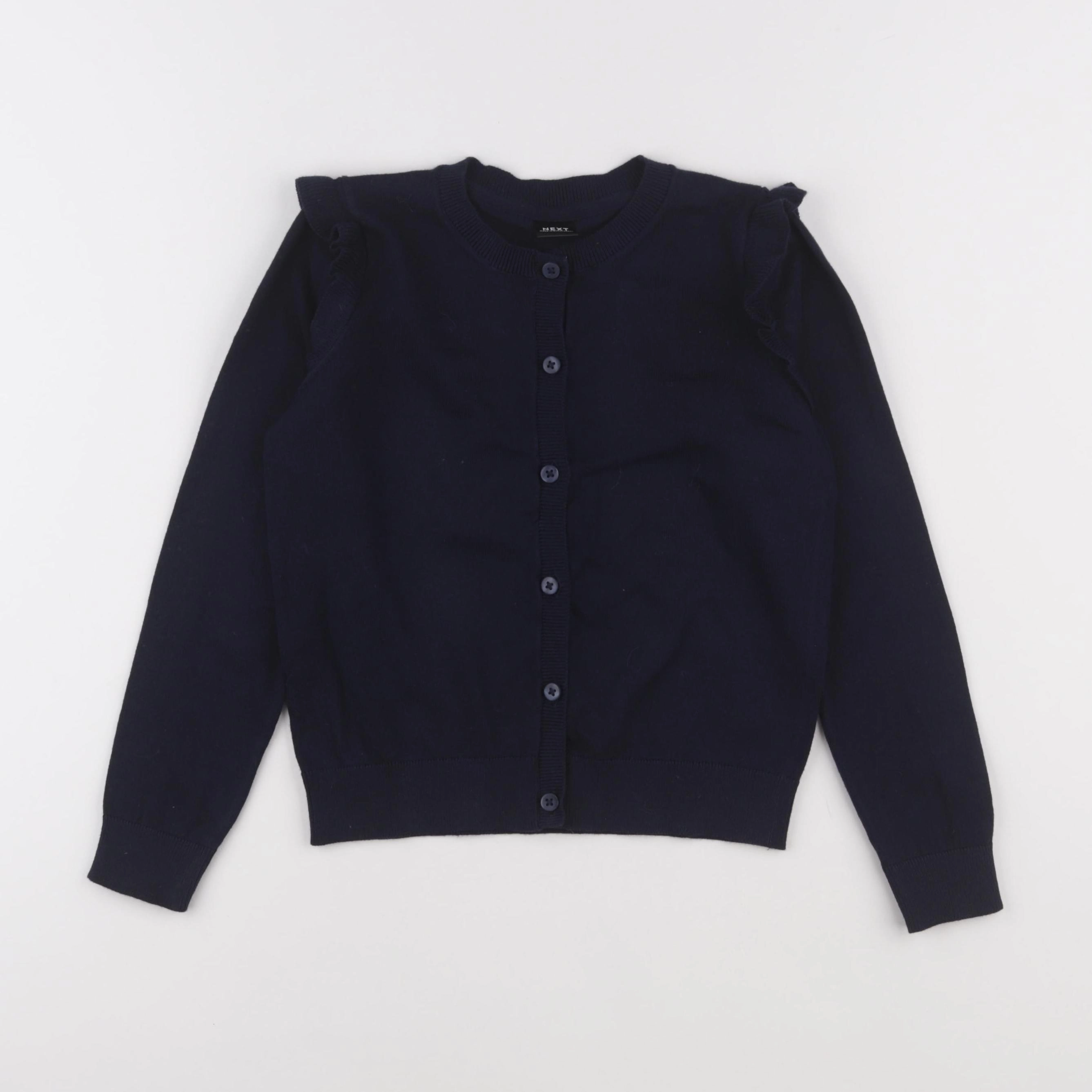 Next - gilet bleu - 7 ans