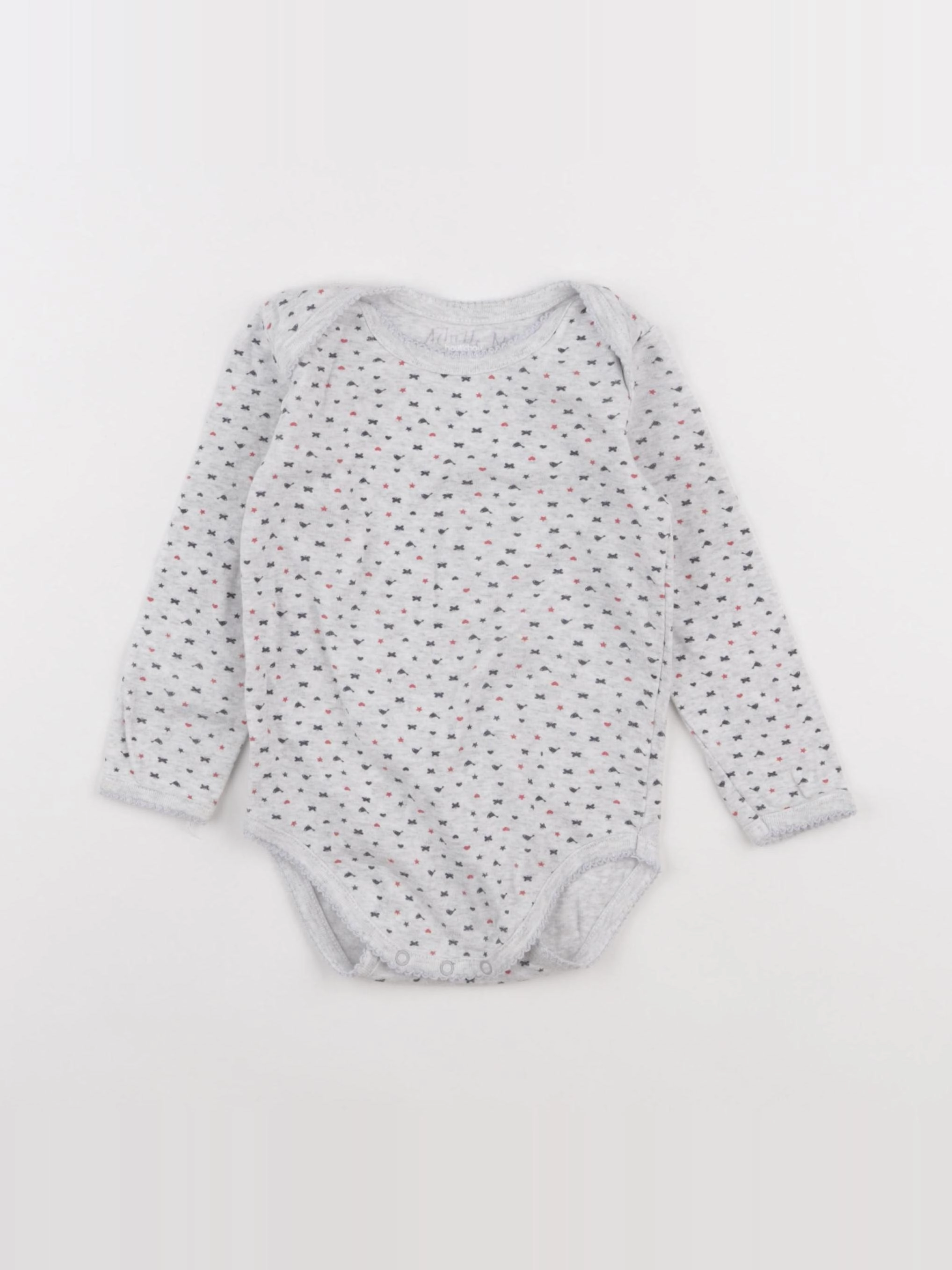 Boutchou - body gris - 24 mois