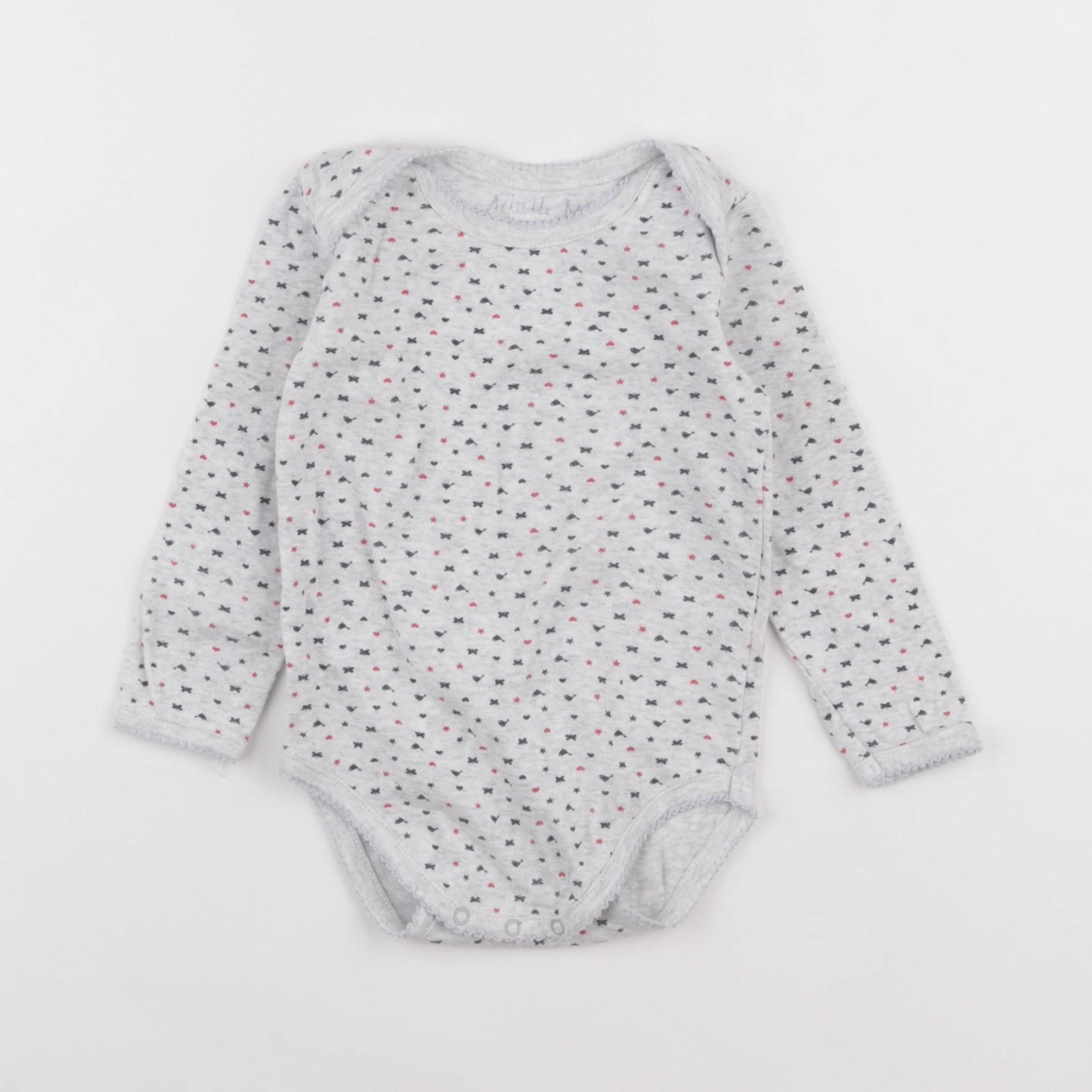 Boutchou - body gris - 24 mois
