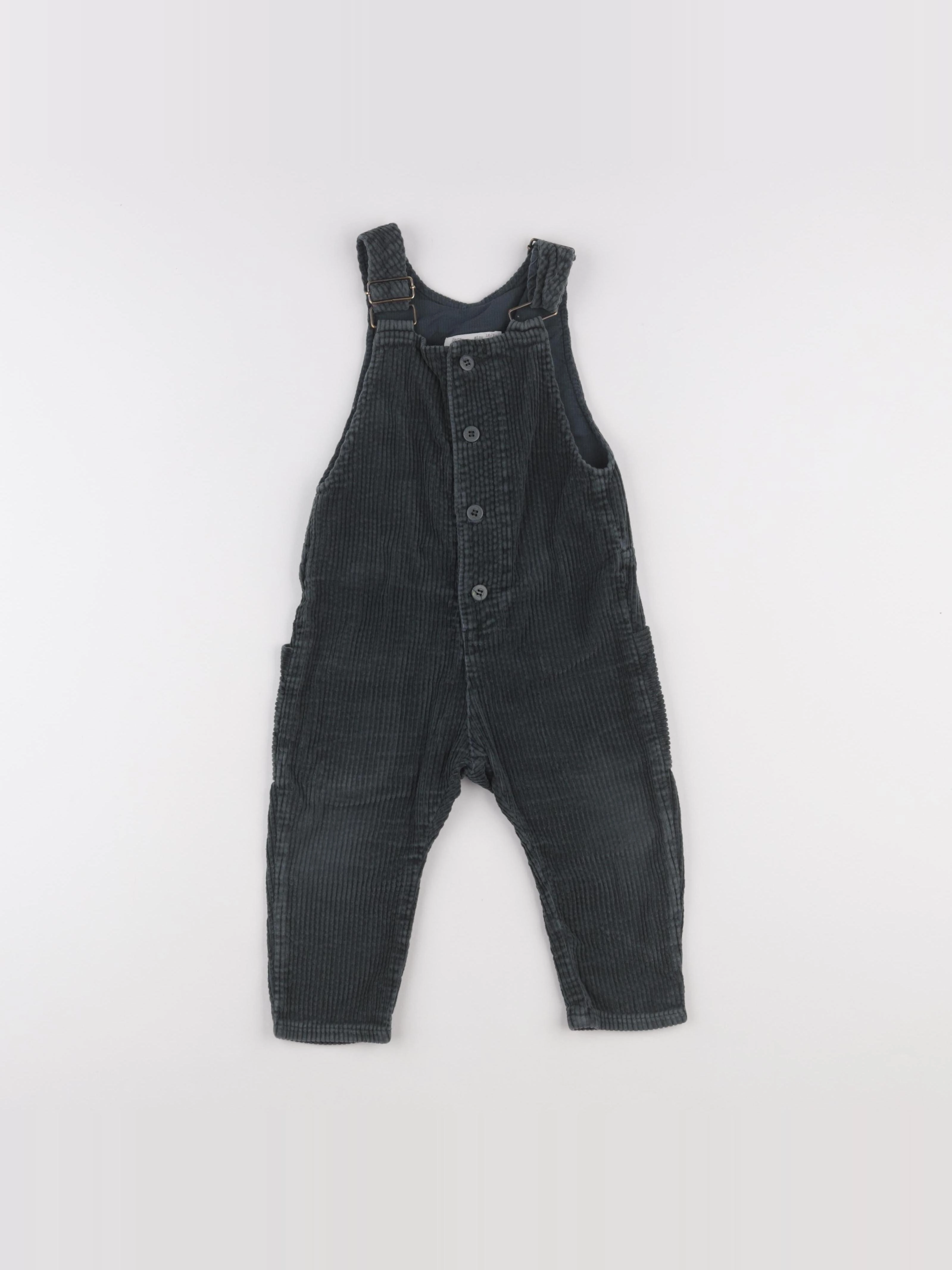 Zara - salopette vert - 18/24 mois