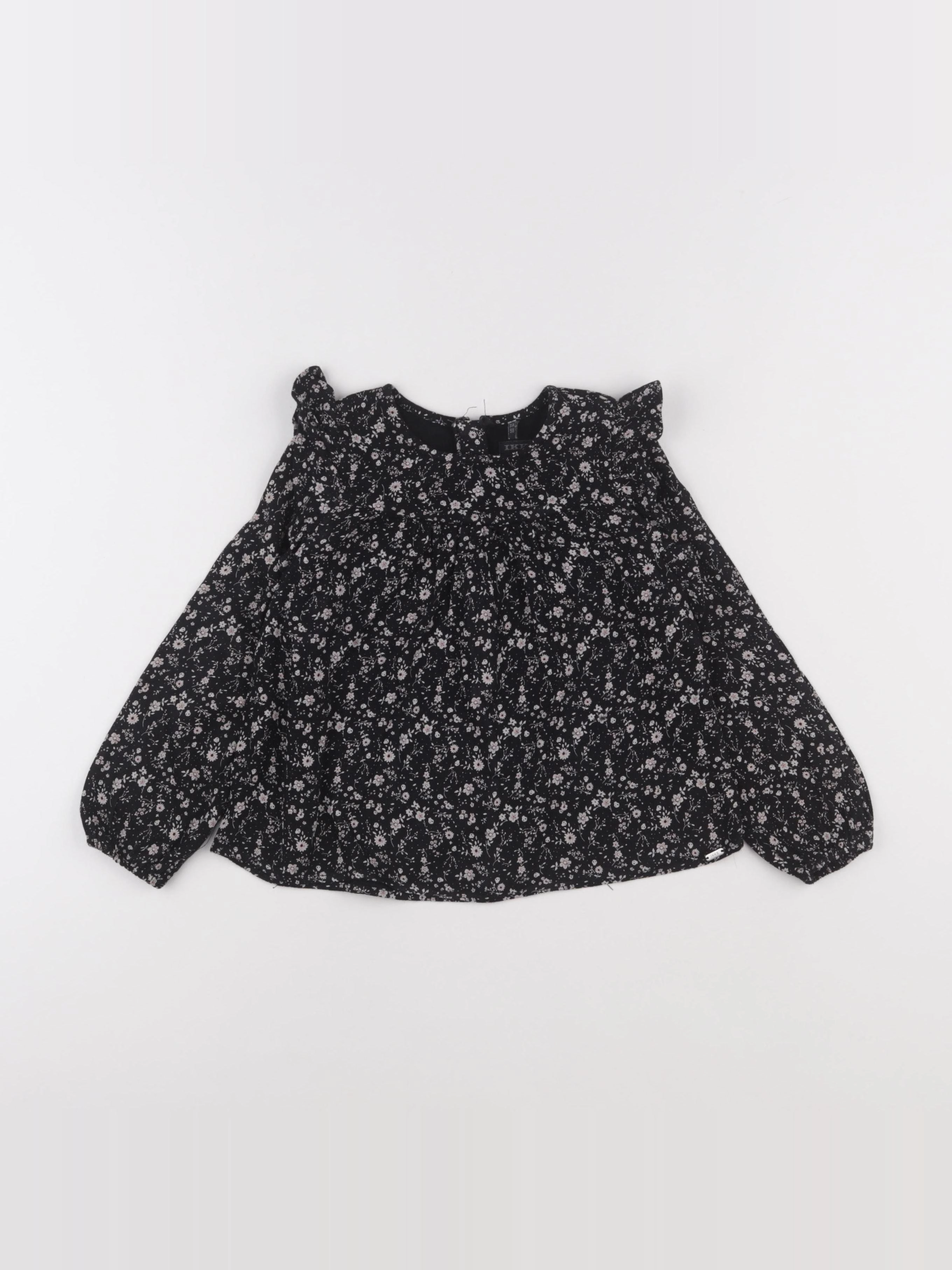 IKKS - blouse noir - 3 ans